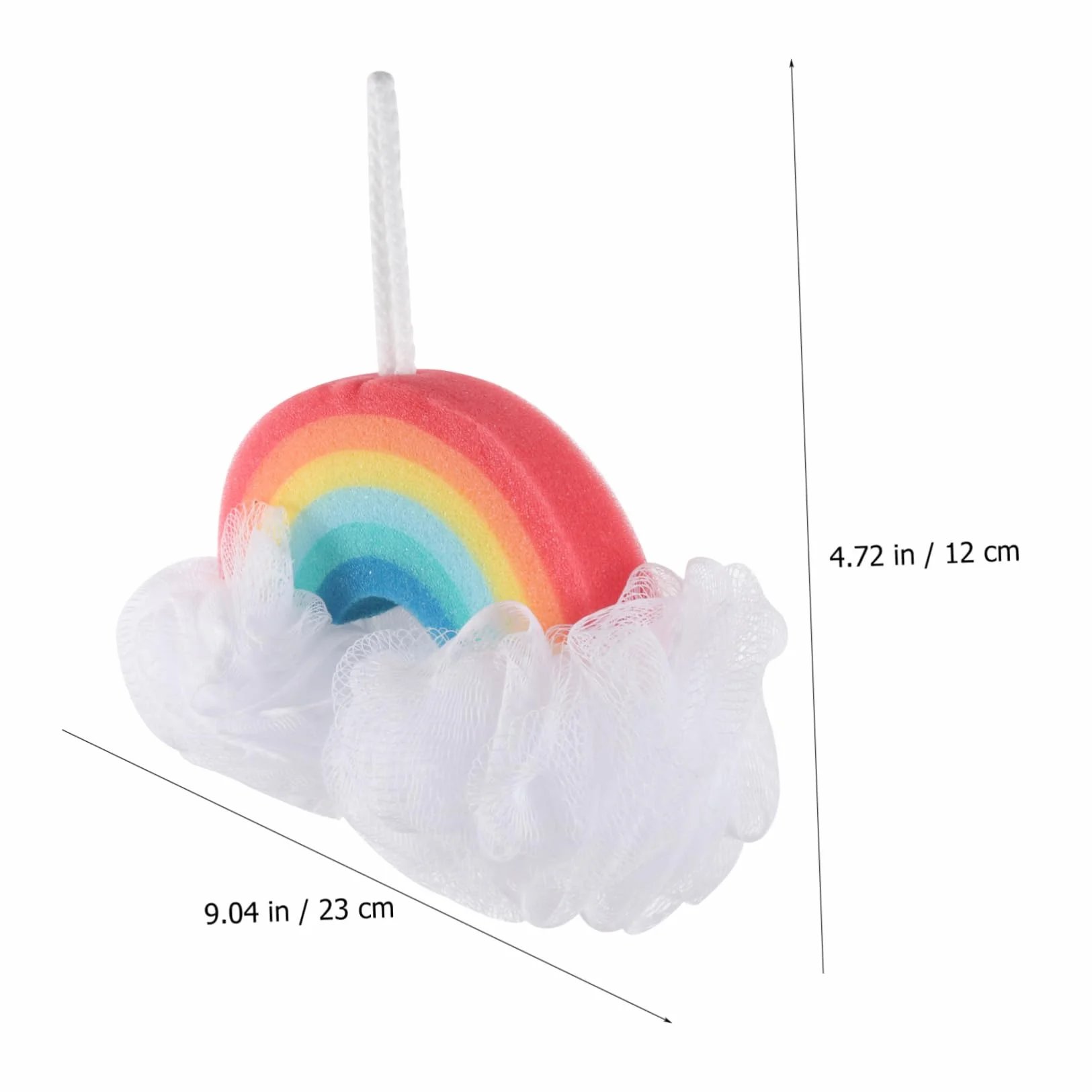 2Piezas Esponja de Baño Infantil Diseño de Exfoliante para Ducha y Baño Material de para