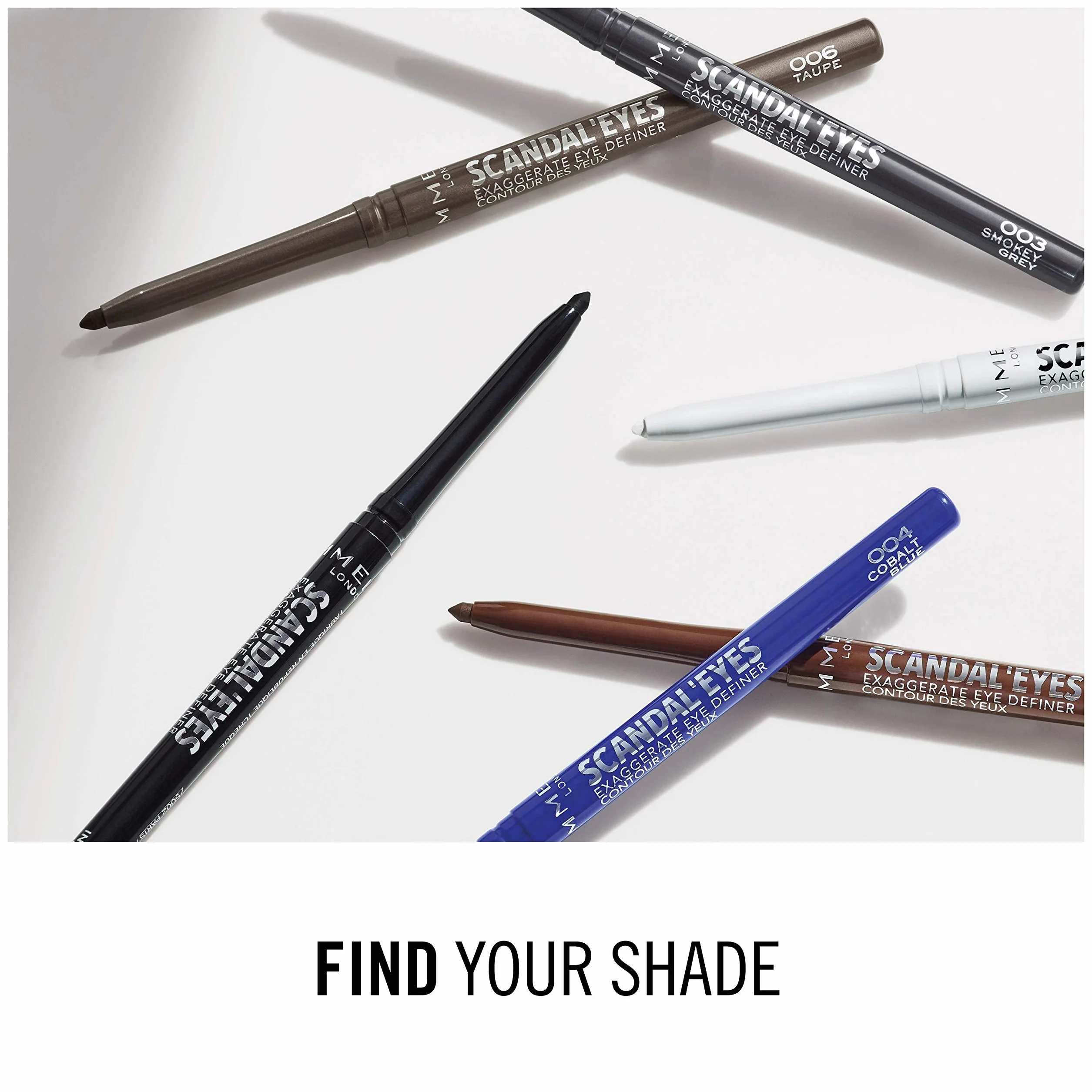 Rimmel London Scandal'eyes Exaggerate Eye Definer Tono 1 Negro