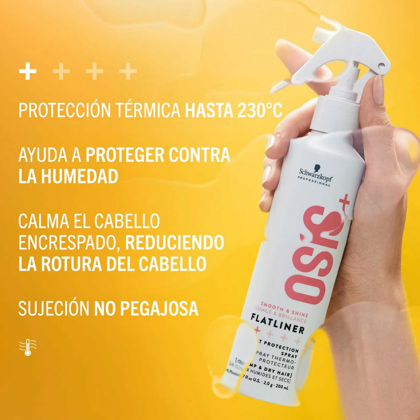 Schwarzkopf Professional OSIS Flatliner Spray Termoprotettore 200 ml