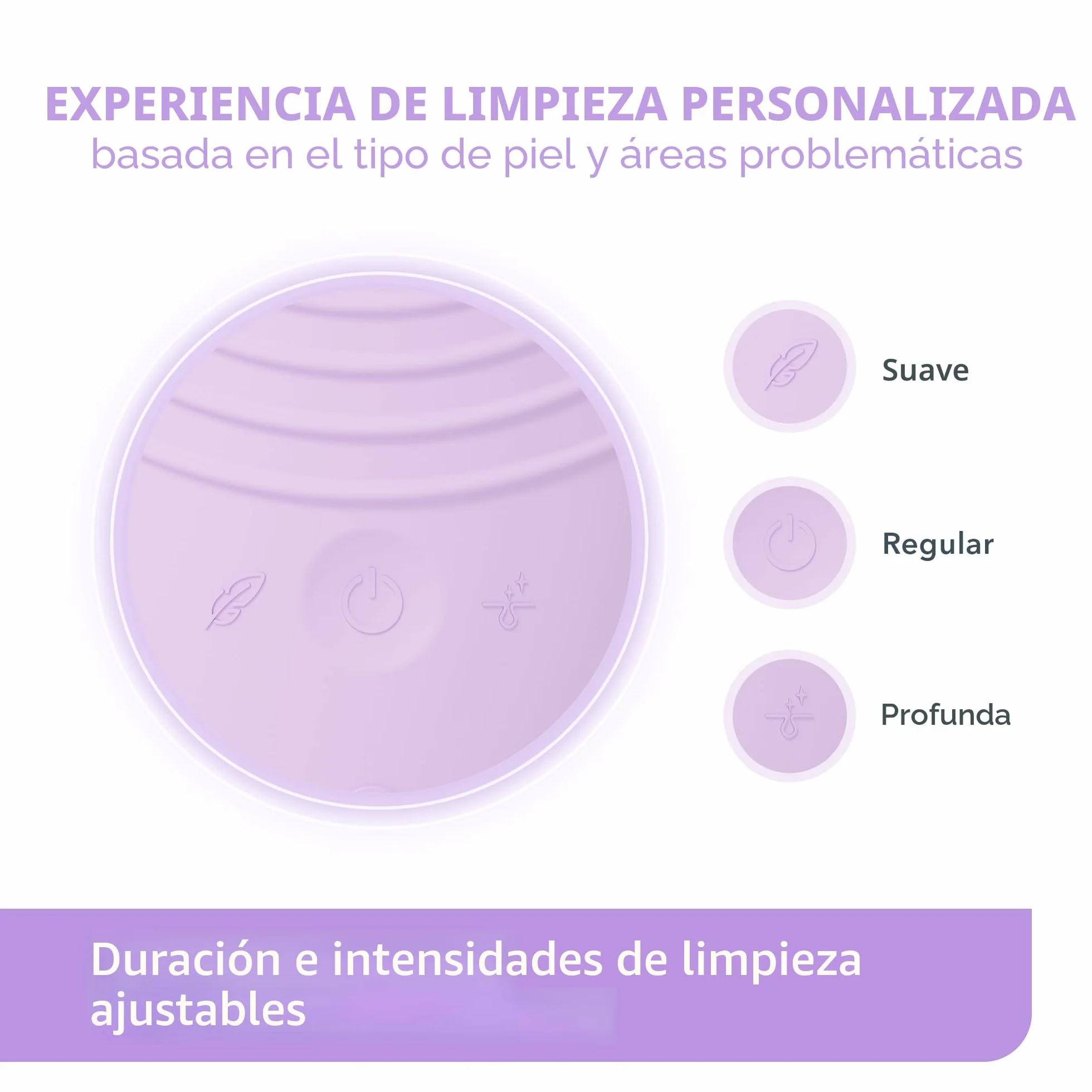 FOREO LUNA 4 Cepillo de limpieza facial reafirmante antienvejecimiento