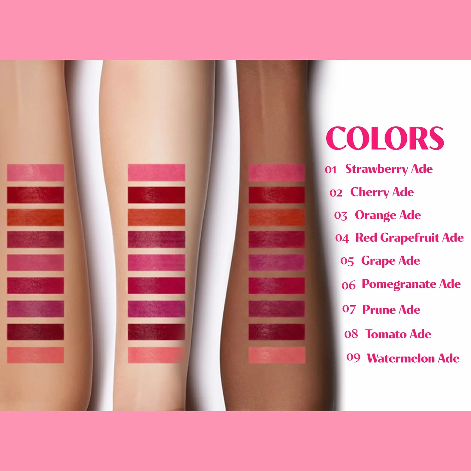 Etude House Dear Darling Tinte de Agua Cherry Ade (21AD) | Tinte de Labios Hidratante, Ligero y a Prueba de Manchas | K-Belleza