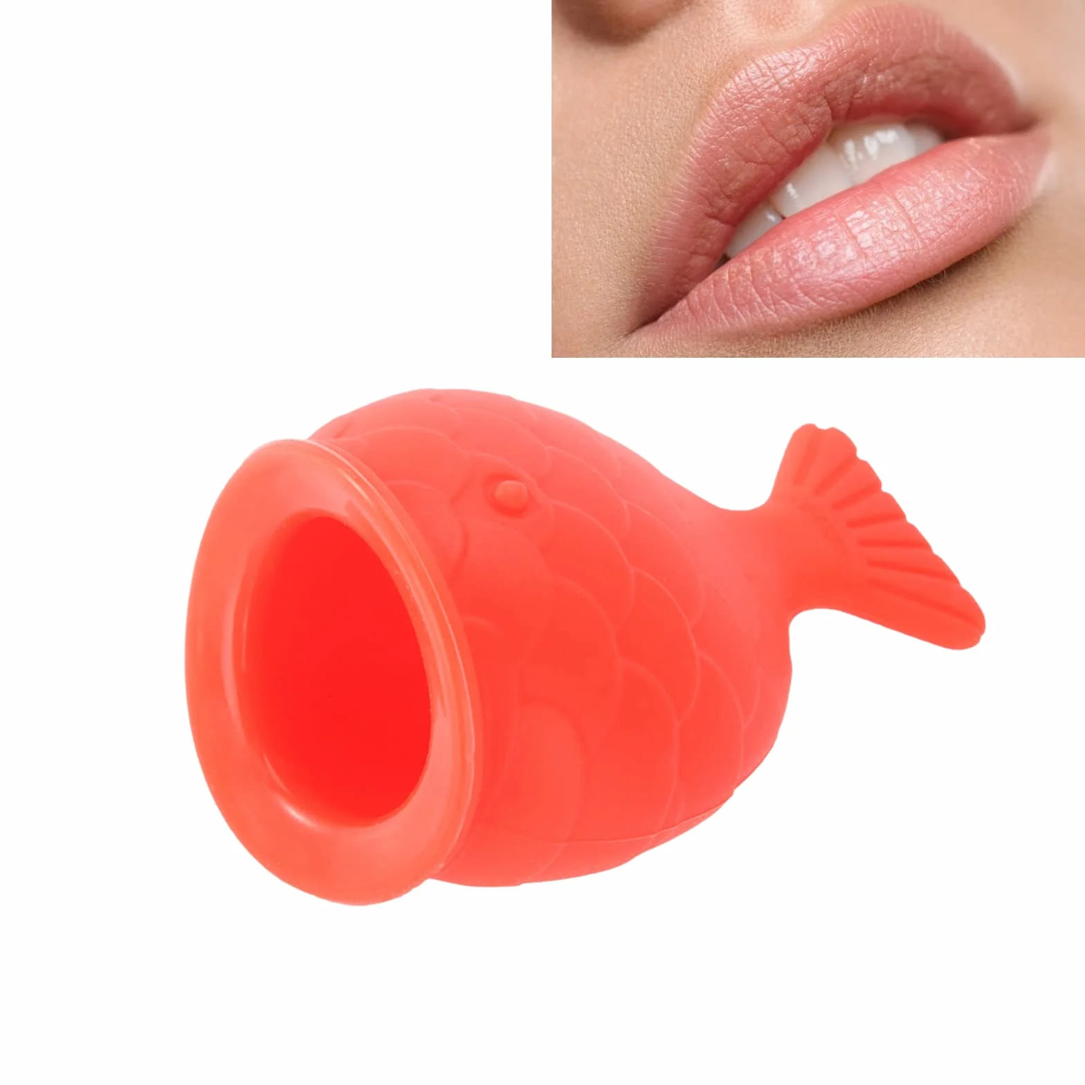 Herramienta de silicona para rellenar los labios, portátil, para mujer
