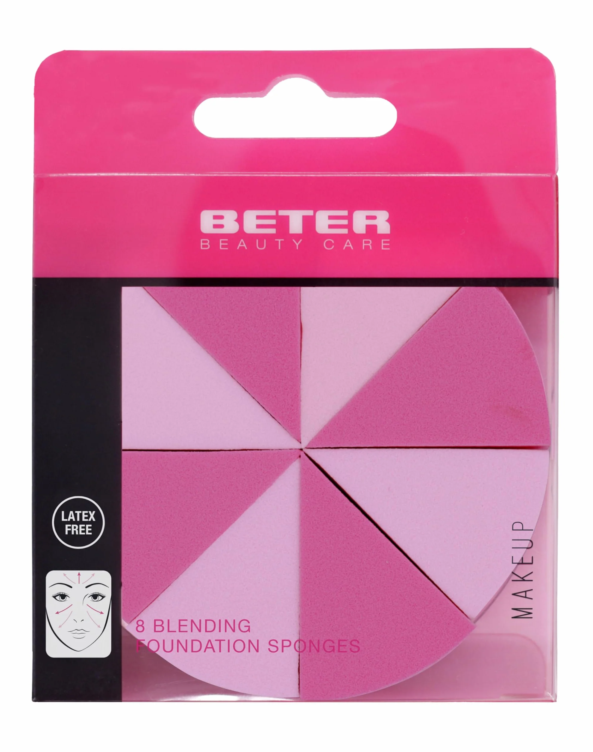 ESPONJA maquillaje latex partible 1 pz