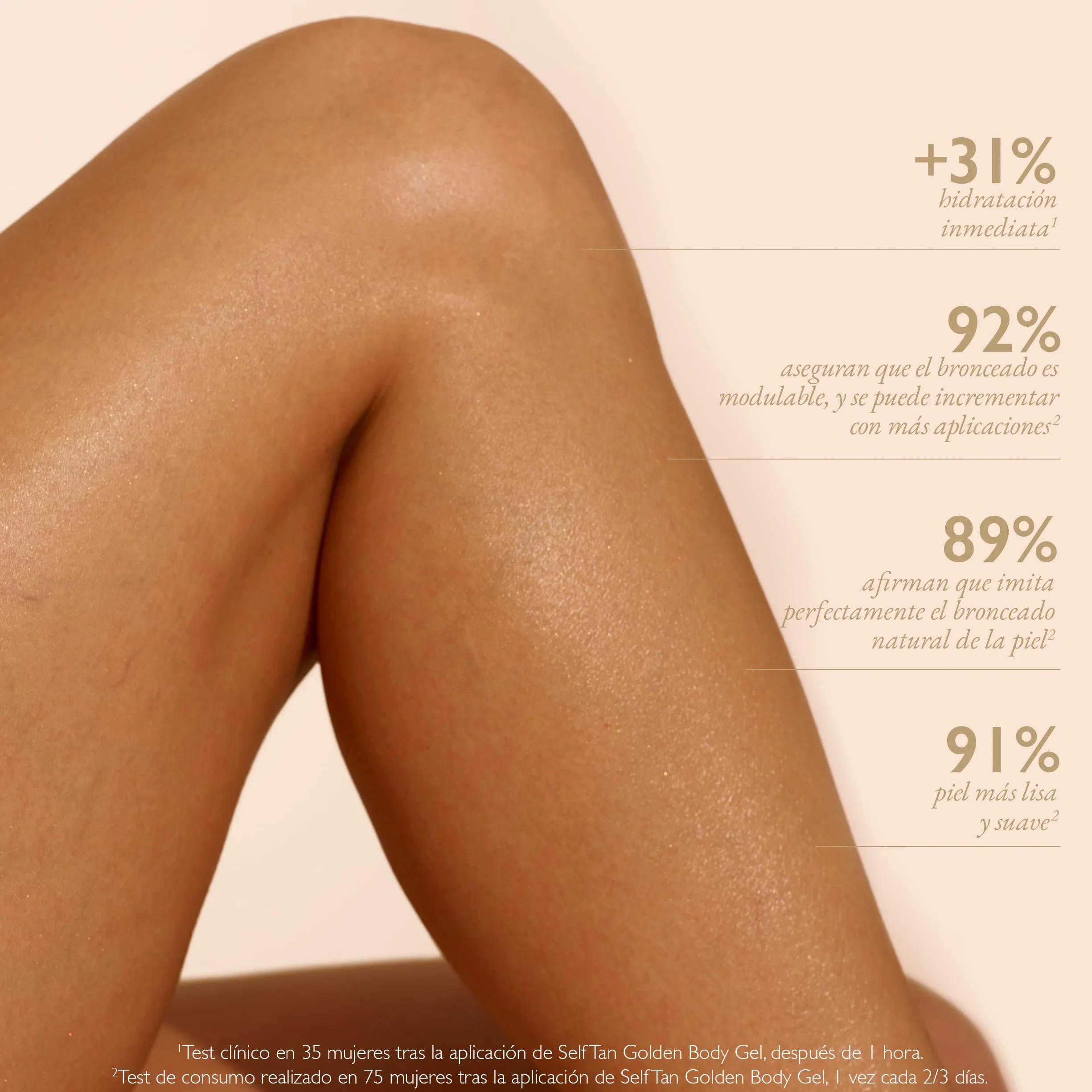 LANCASTER Self Tan Golden Body Gel 125 ml