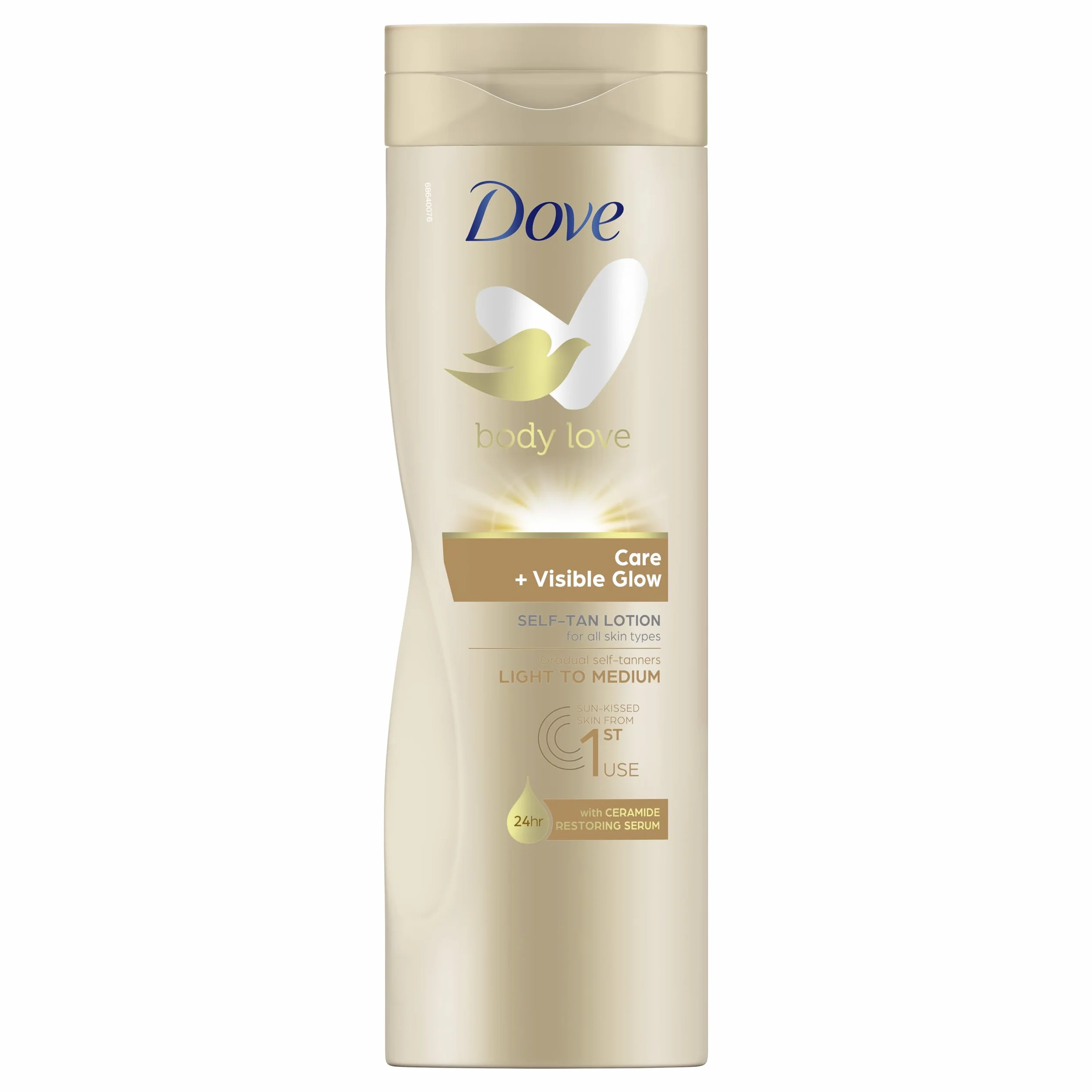 Dove Loción corporal autobronceadora para piel clara 400 ml
