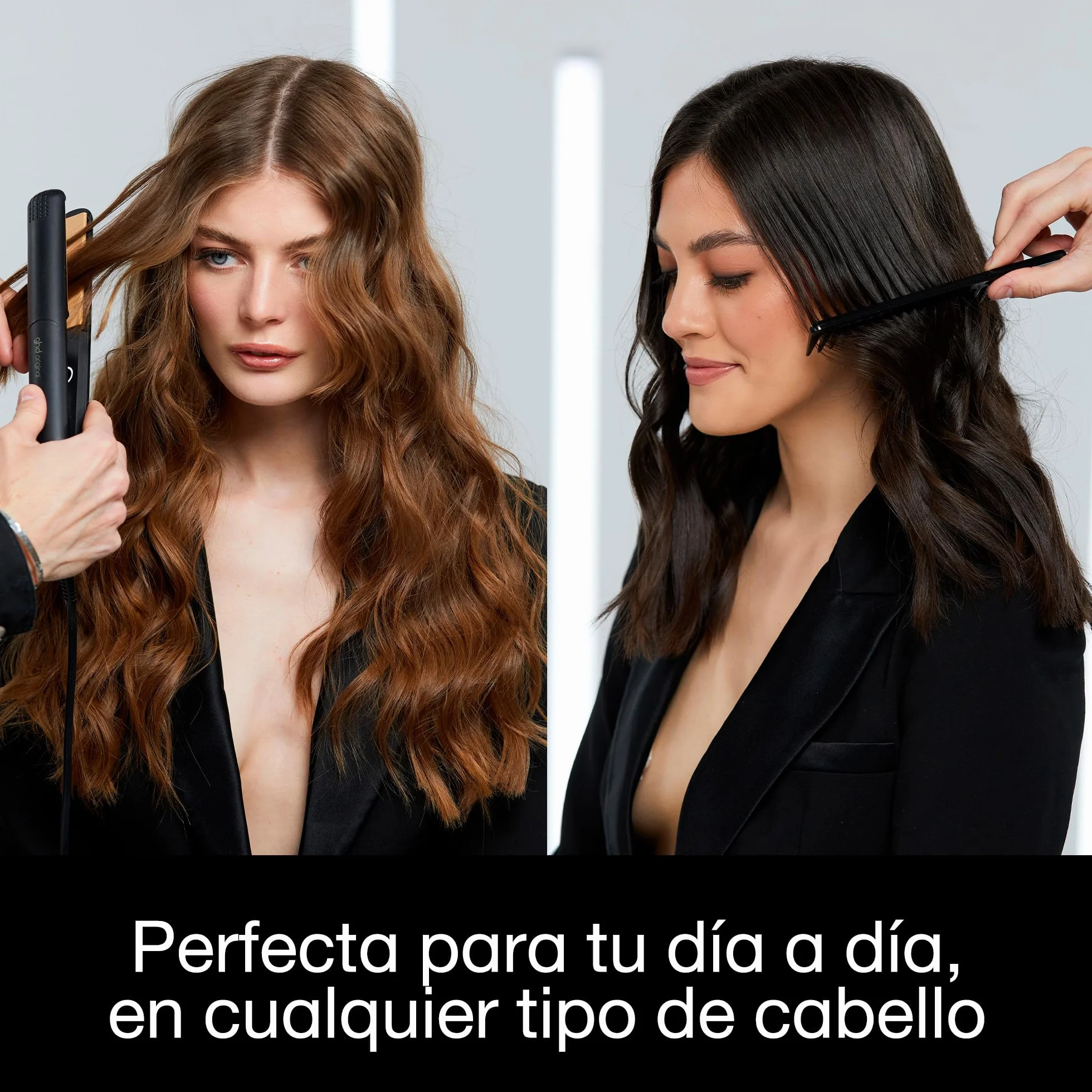 ghd Original Styler Plancha de Pelo Profesional Cabello Liso Brillo Mejorado Sin Daño Térmico Enchufe Europeo