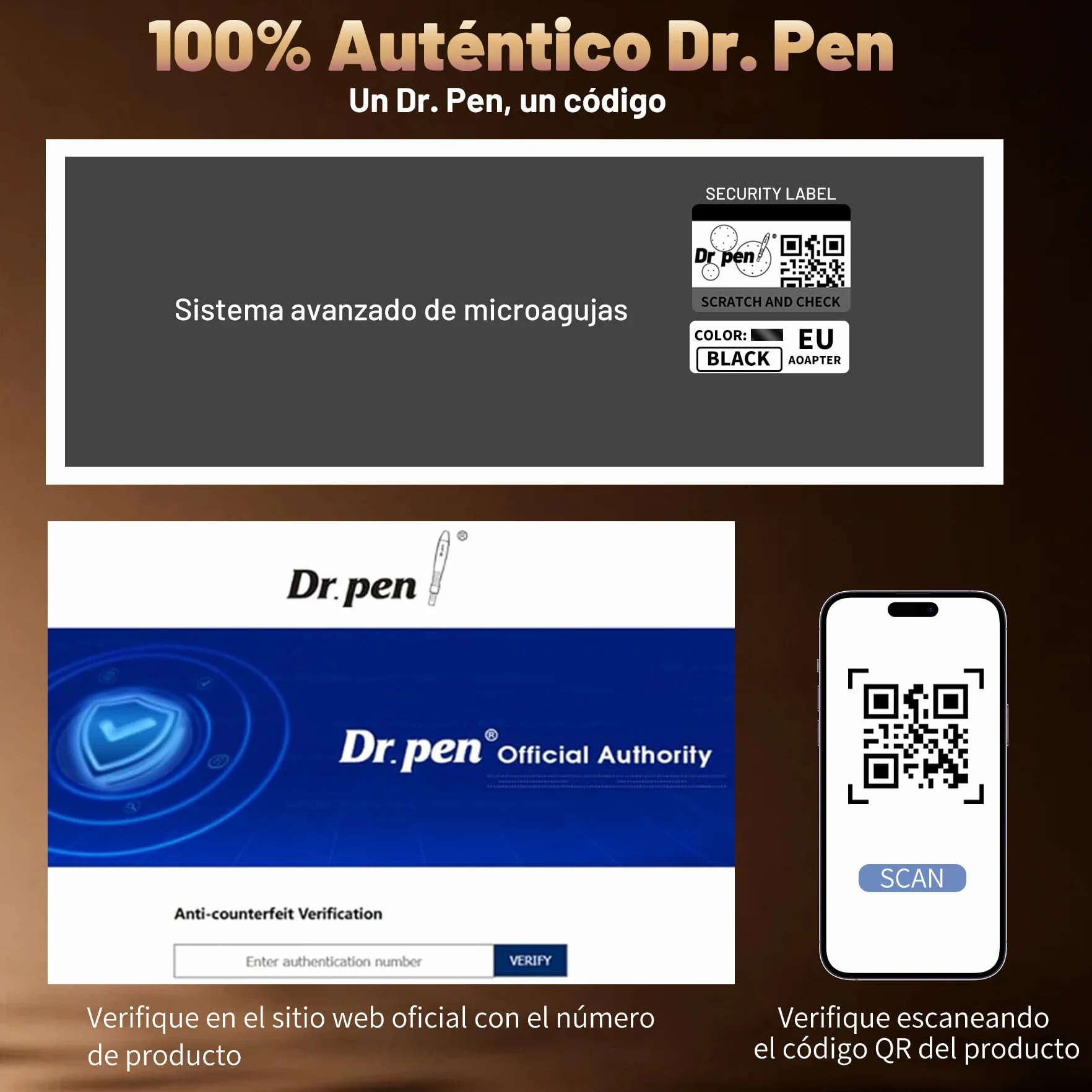 Dr.pen Ultima M7S - Lápiz de Microneedling Eléctrico e Inalámbrico, con 20 Cartuchos, 6 Niveles de Velocidad y Pantalla LED -Para el Crecimiento del Cabello, Rostro, Cuerpo y Cuidado de la Piel