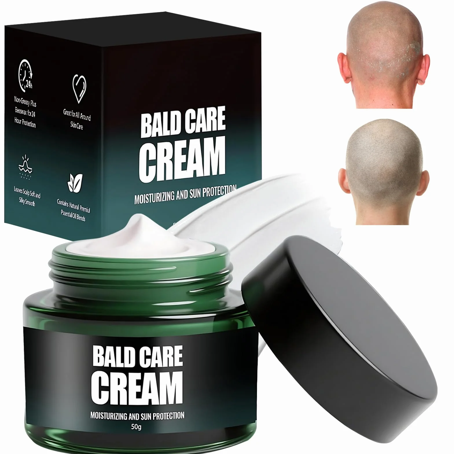 Crema Post Depilacion Protector Cuero Cabelludo Cuidado Calvicie Calma Alivia Piel Dañada Hidratante Nutritiva