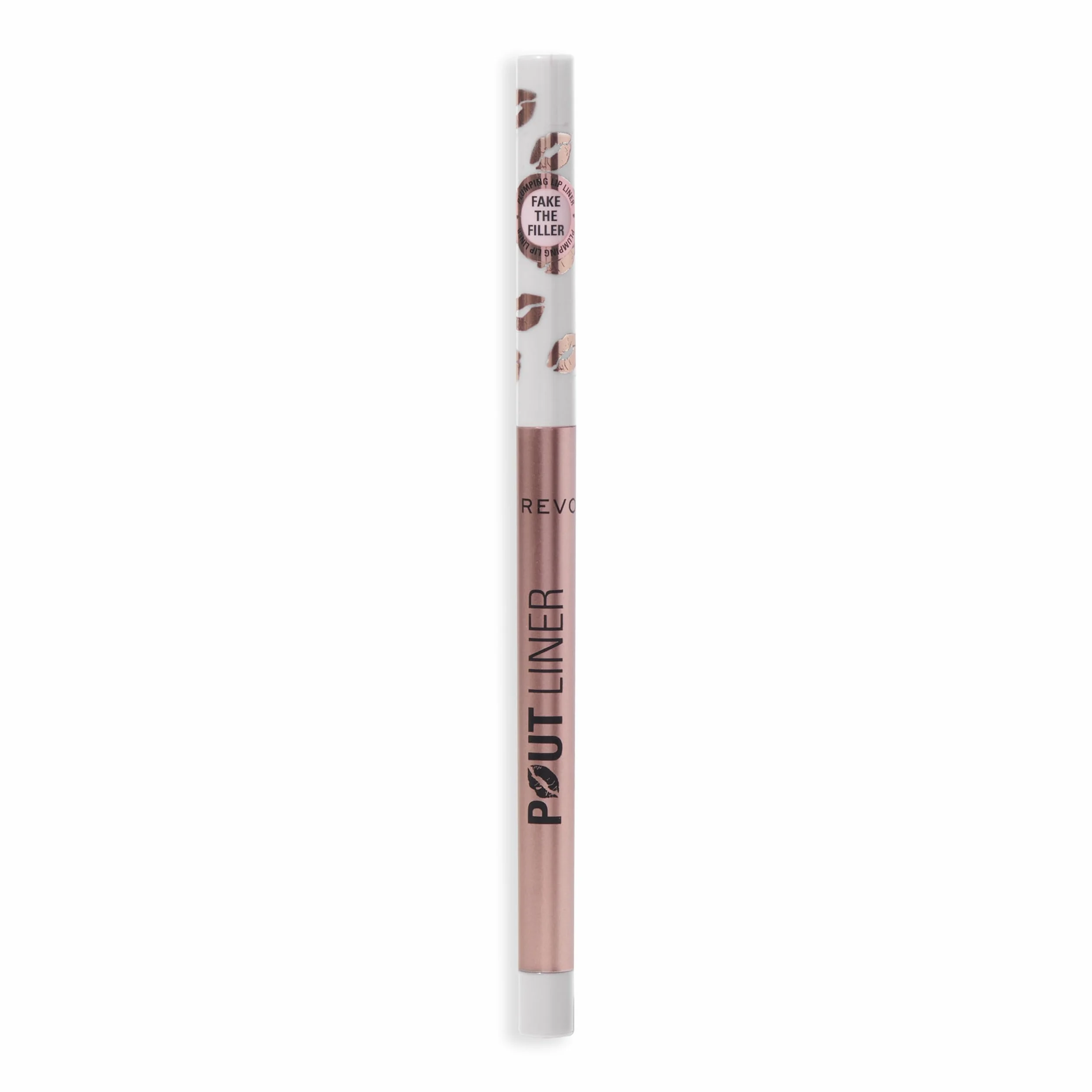 Revolution Beauty Pout Bomb Delineador Voluminizador Larga Duración Ácido Hialurónico Vitamina E Transparente