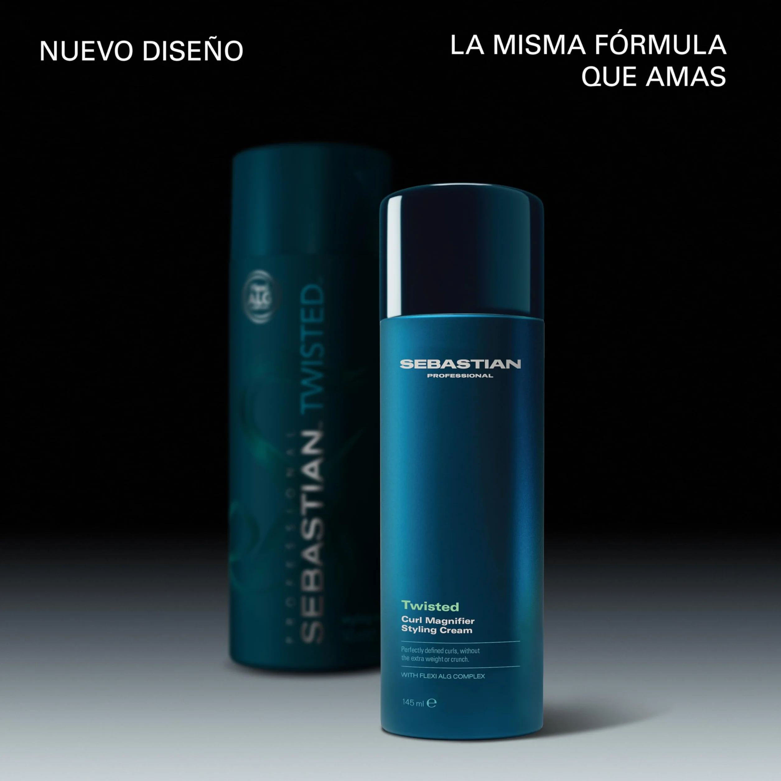 Sebastian Professional Twisted Curl Magnifier | Crema de Styling | Rizos Definidos y Sin Encrespamiento | Definición y Flexibilidad para Rizos y Ondas | Ideal para Cabello Rizado