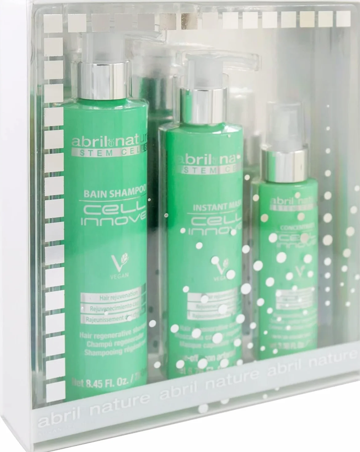 Cell Innove Set de Cuidado Capilar Profesional Rejuvenecedor 550 ml