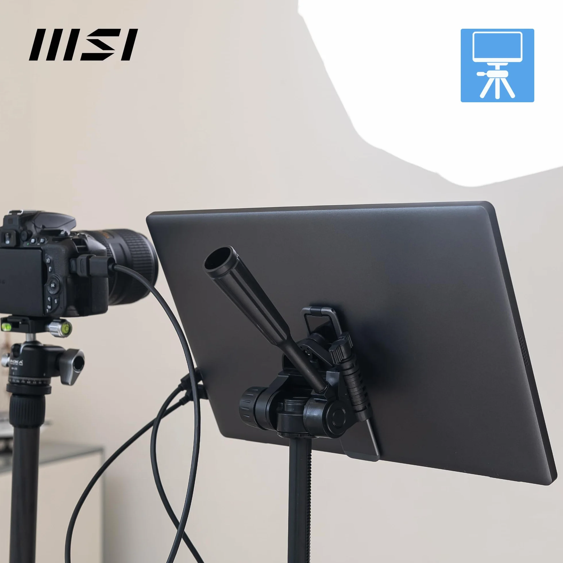 MSI Pro MP161 E2U Monitor portátil Full HD 15,6" Panel IPS 1920x1080 60Hz Mini-HDMI 2.0b USB Type-C