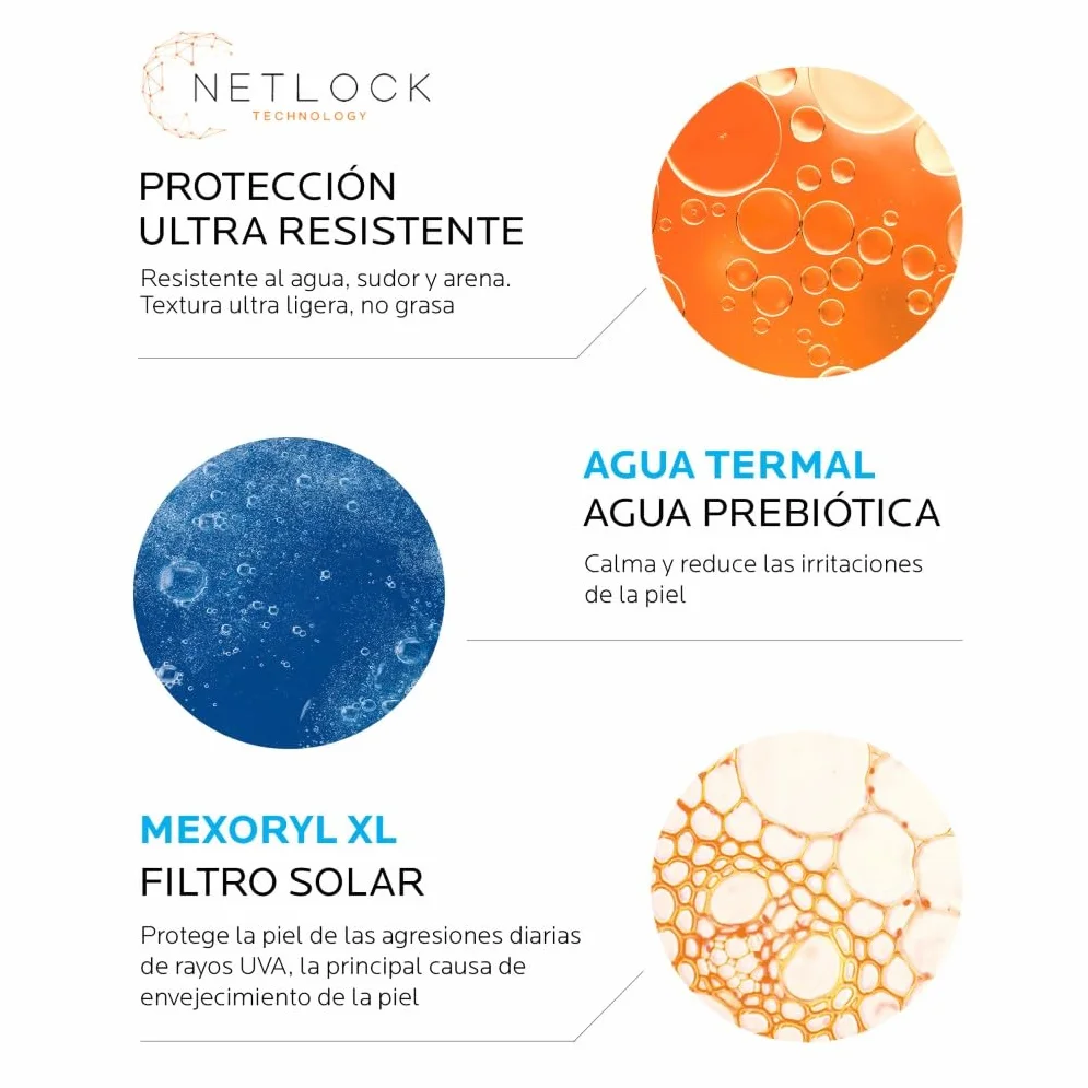La Roche Posay Anthelios Protector Solar Invisible Spray 200 ml Resistente al Agua