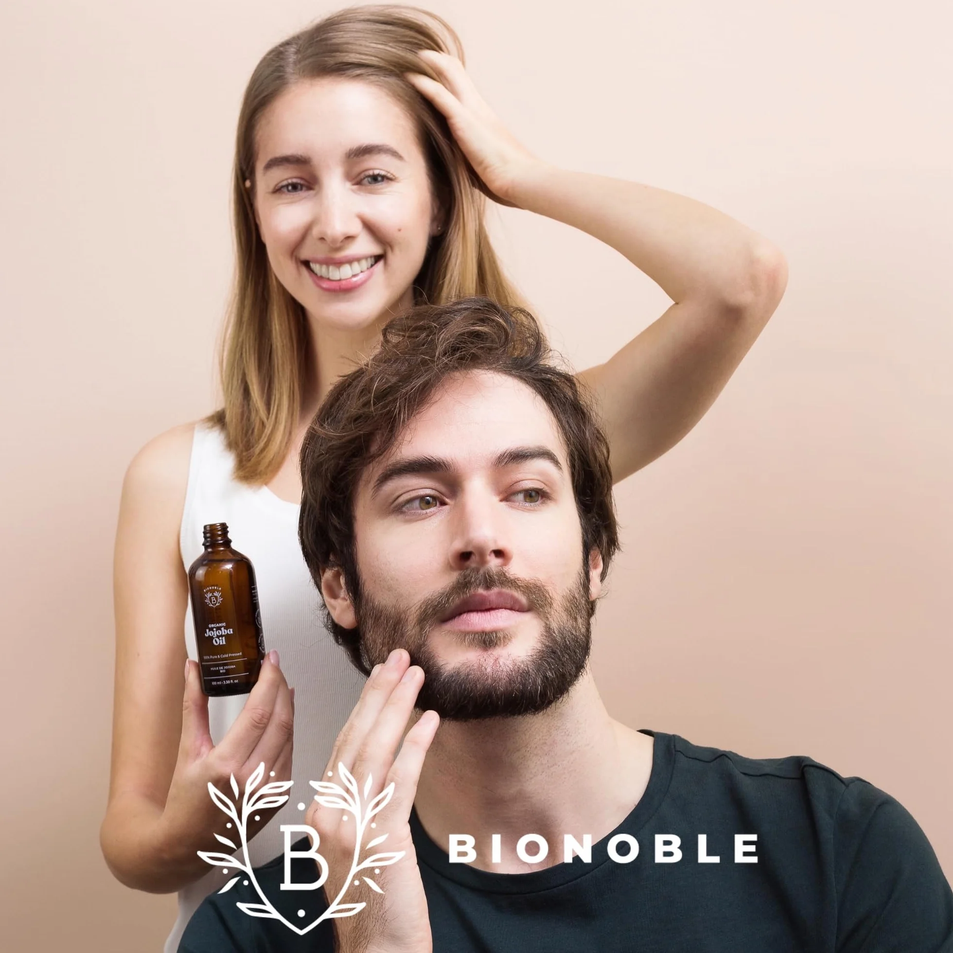 BIONOBLE Aceite de Jojoba 100% Puro Orgánico Prensado en Frío 50ml