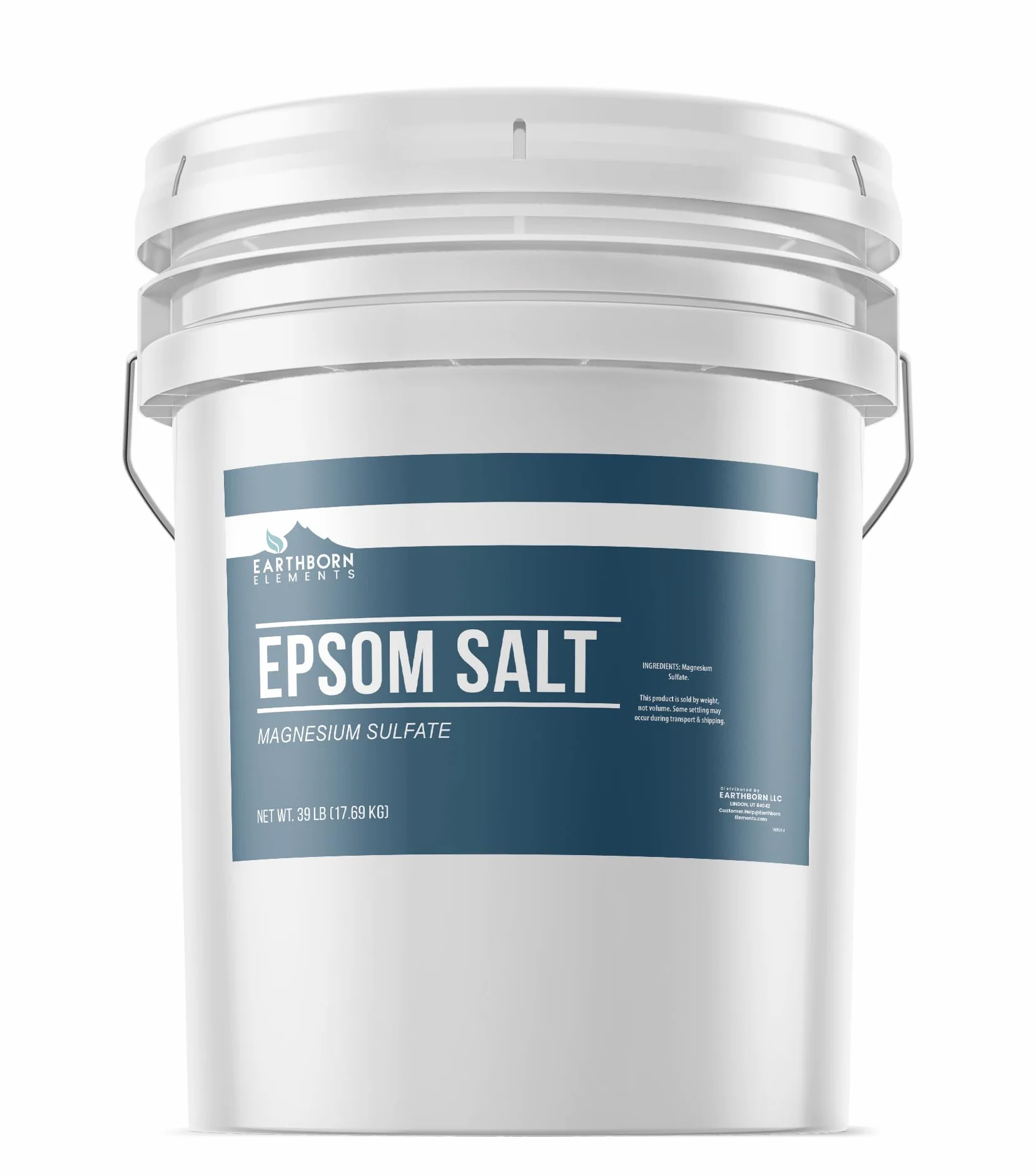 Earthborn Elements Epsom Salt (5 Gallon), Magnesium Sulfate Soaking Solution