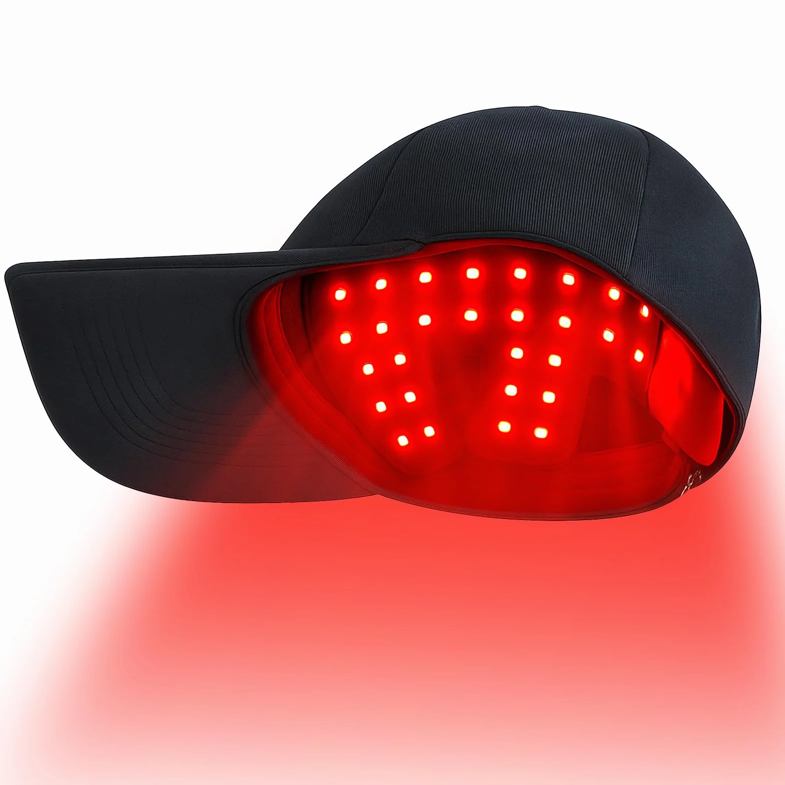 Etyceun Gorra para Crecimiento del Cabello 4 Modos 660nm 450nm 850nm Reduce Grasa y Caída Mejora Salud Folículos