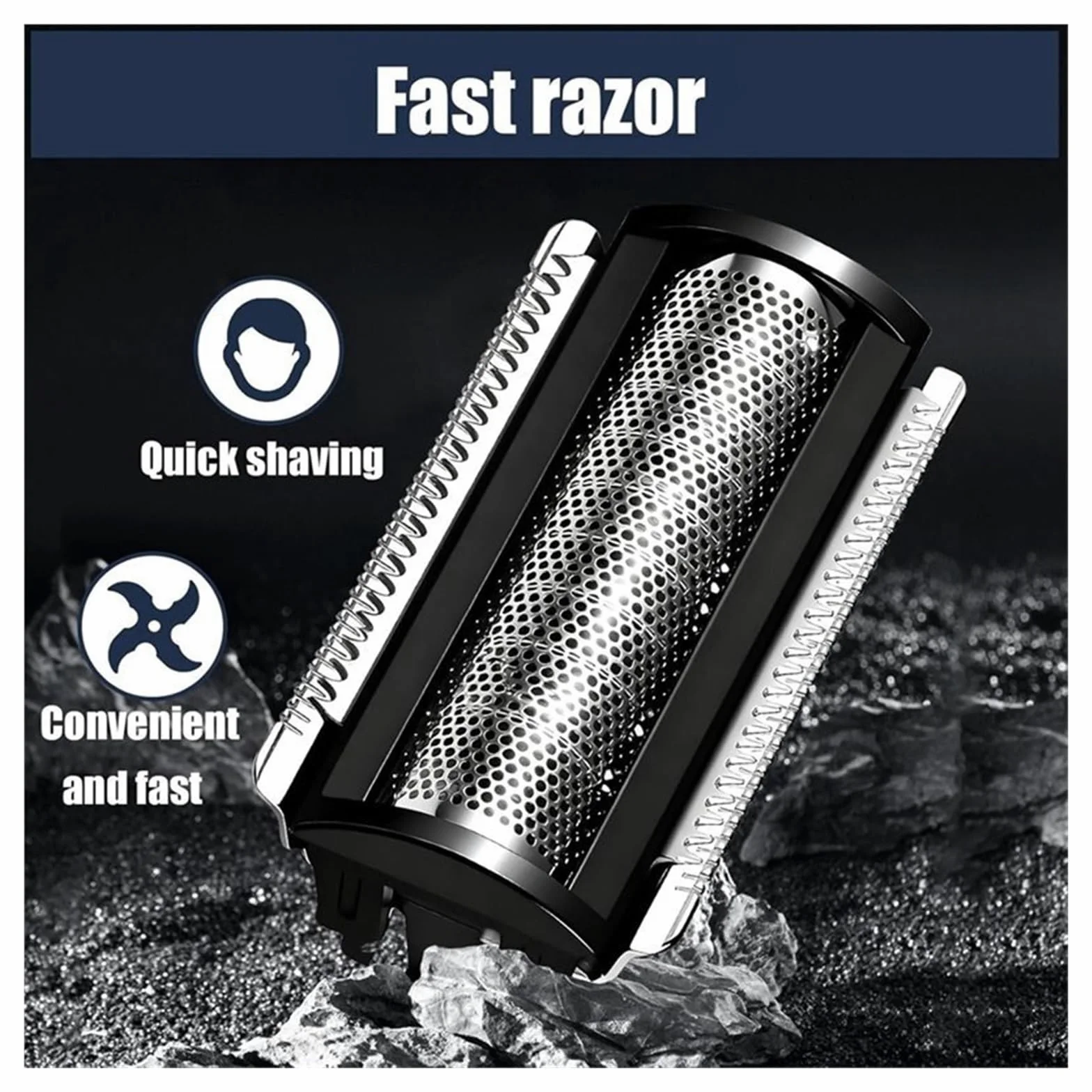 Cuchillas de repuesto for afeitadora, compatibles con MANSCAPED, | Recambio de cabezal de afeitadora de lámina de repuesto Ultra Skinsafe for cortacésped 5.0