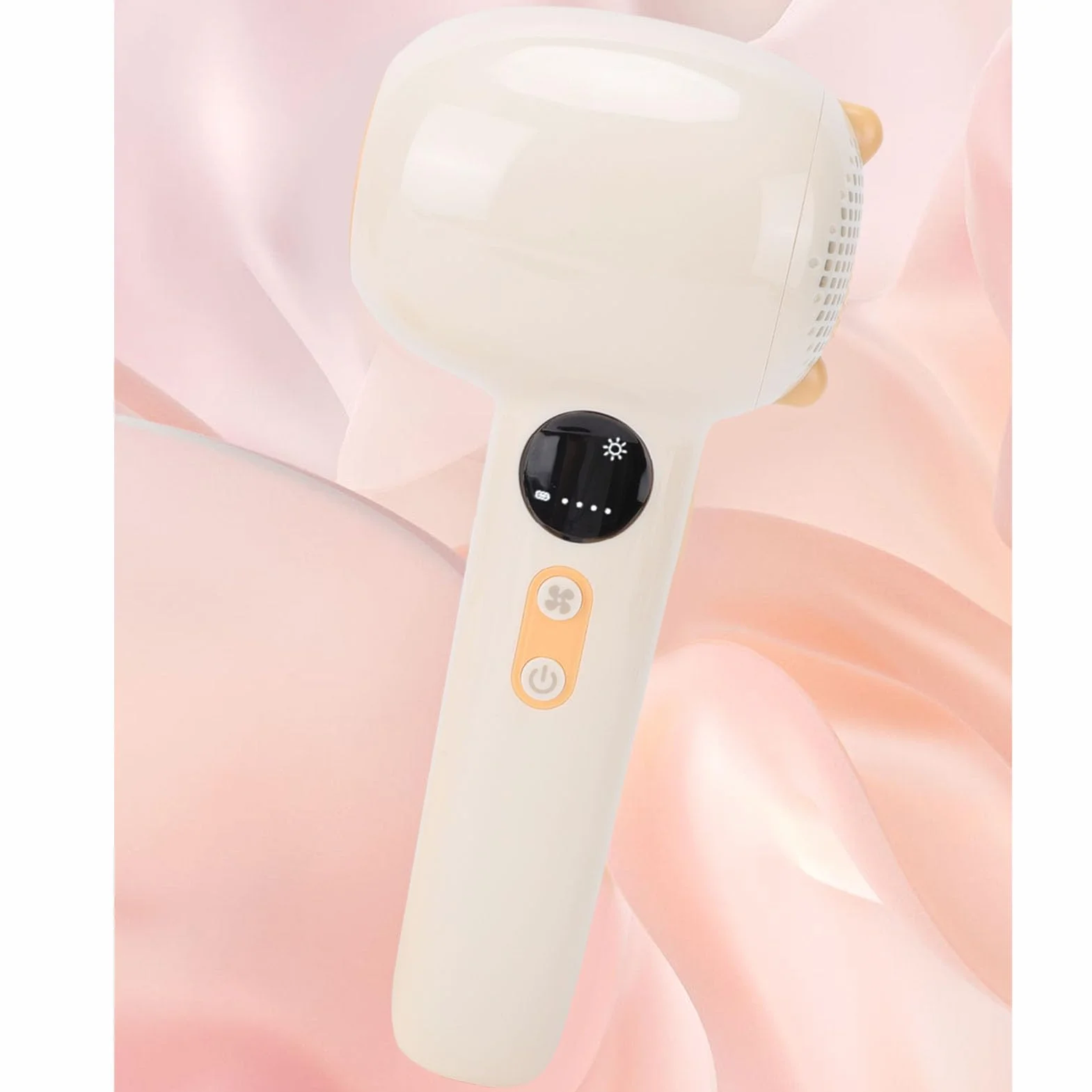 Secador de Pelo Inalámbrico, Batería de 4500 MAh 37 C Secador de Pelo de Viaje a Temperatura Constante, de Portátil con Viento Frío y Caliente 4 Niveles Operación Silenciosa para Bebés de