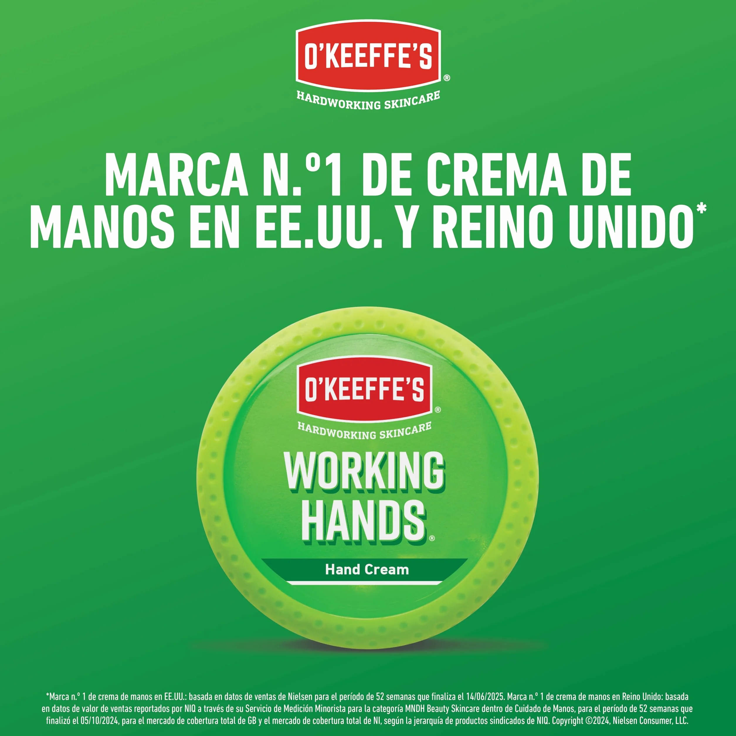 O'Keeffe's Working Hands Crema para manos secas y agrietadas 96g