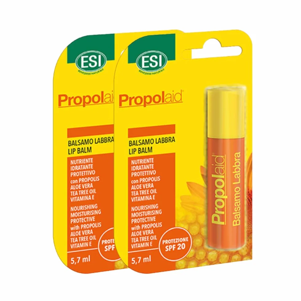 Propol Aid Stick Labial Protector con Própolis, Árbol del Té y Aloe Vera FPS 20 5,7 ml