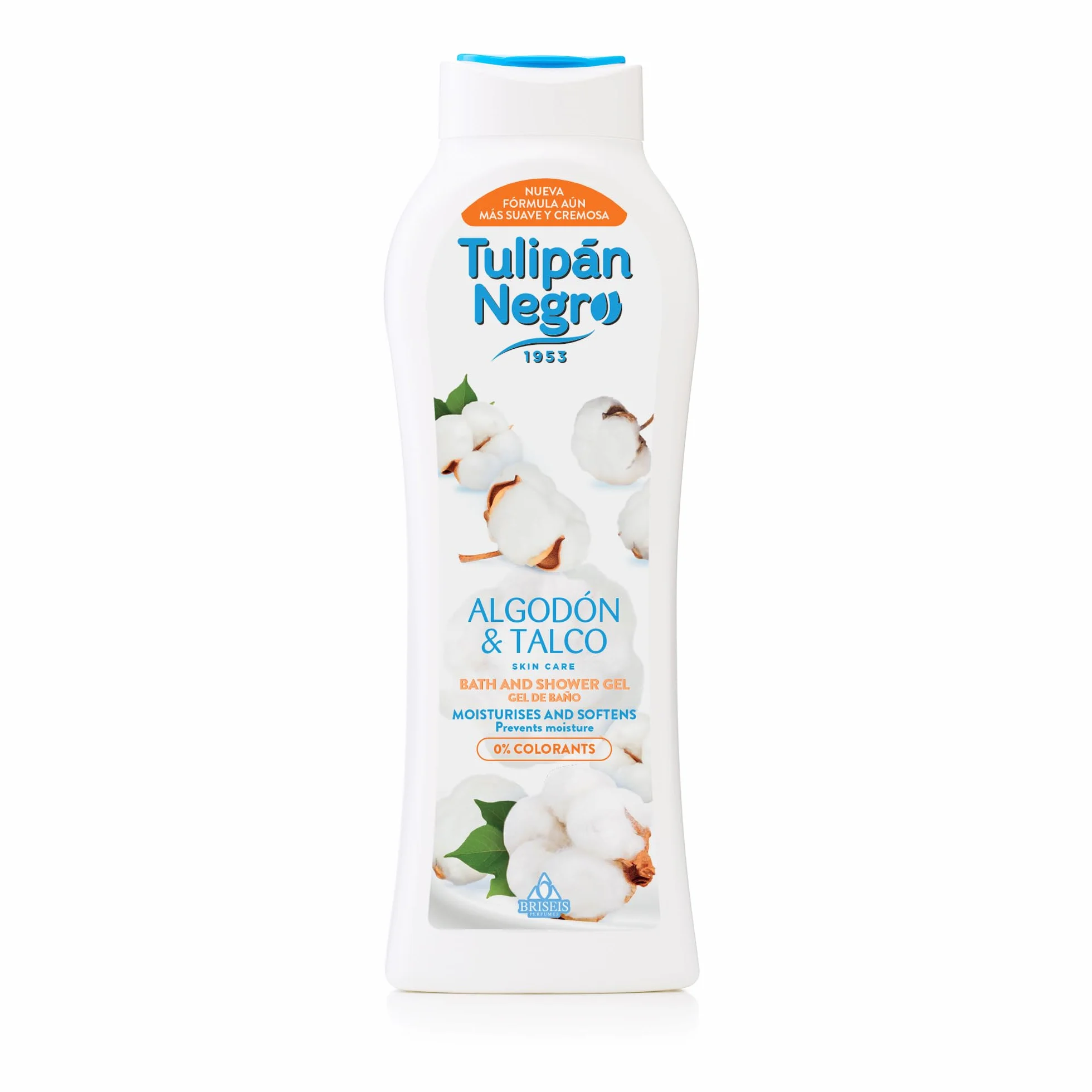 Tulipán Negro Gel de Baño Algodón & Talco Hidratante 650 ml