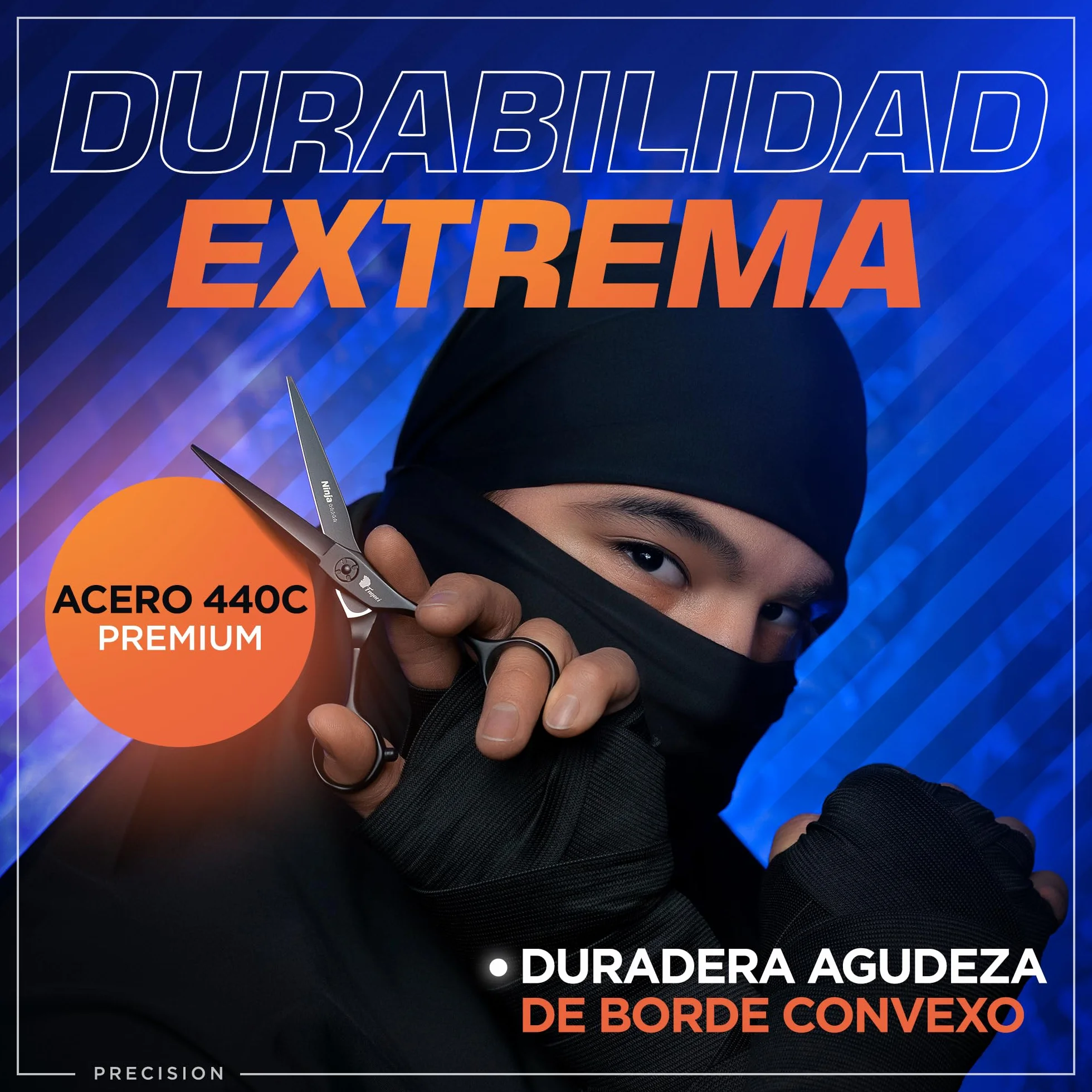 Fagaci Tijeras Peluqueria Profesional 5.5 Pulgadas Acero 440C Para una Precisión Superior, Afilado Duradero Tijeras Cortar Pelo Cuchillas Extremadamente Afiladas
