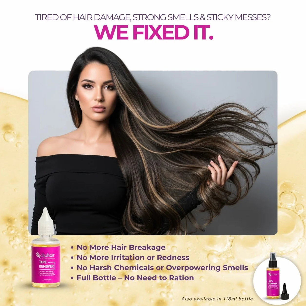 Cliphair Removedor de Cinta 30ml