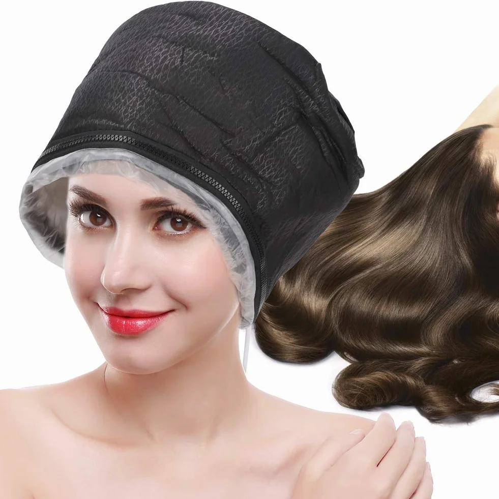 Gorro de Calentamiento Eléctrico para el Cabello, Vaporizador, Secador de Pelo, Tratamiento Térmico