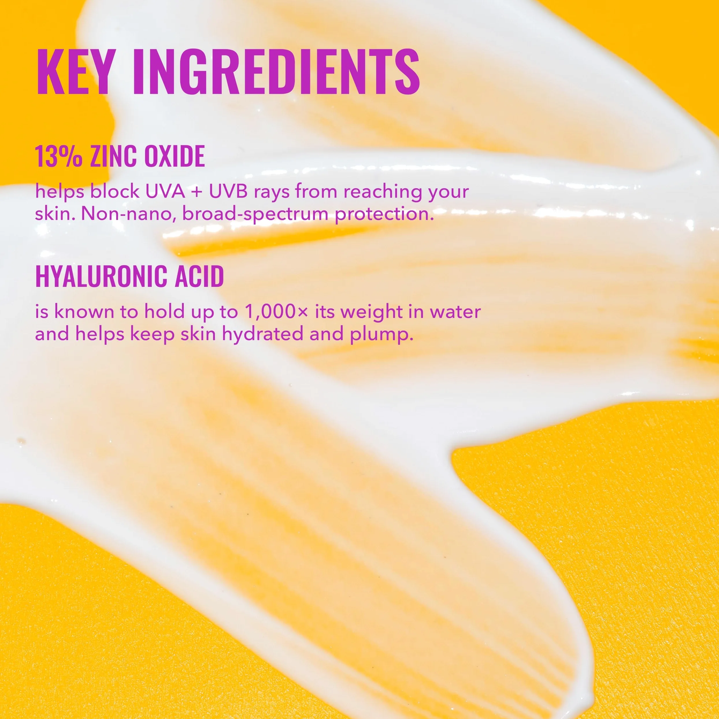 Good Molecules Protector solar mineral transparente SPF 30, 50 ml, invisible, transparente, protector solar de óxido de zinc con ácido hialurónico, seguro para arrecifes, hidratante, no graso