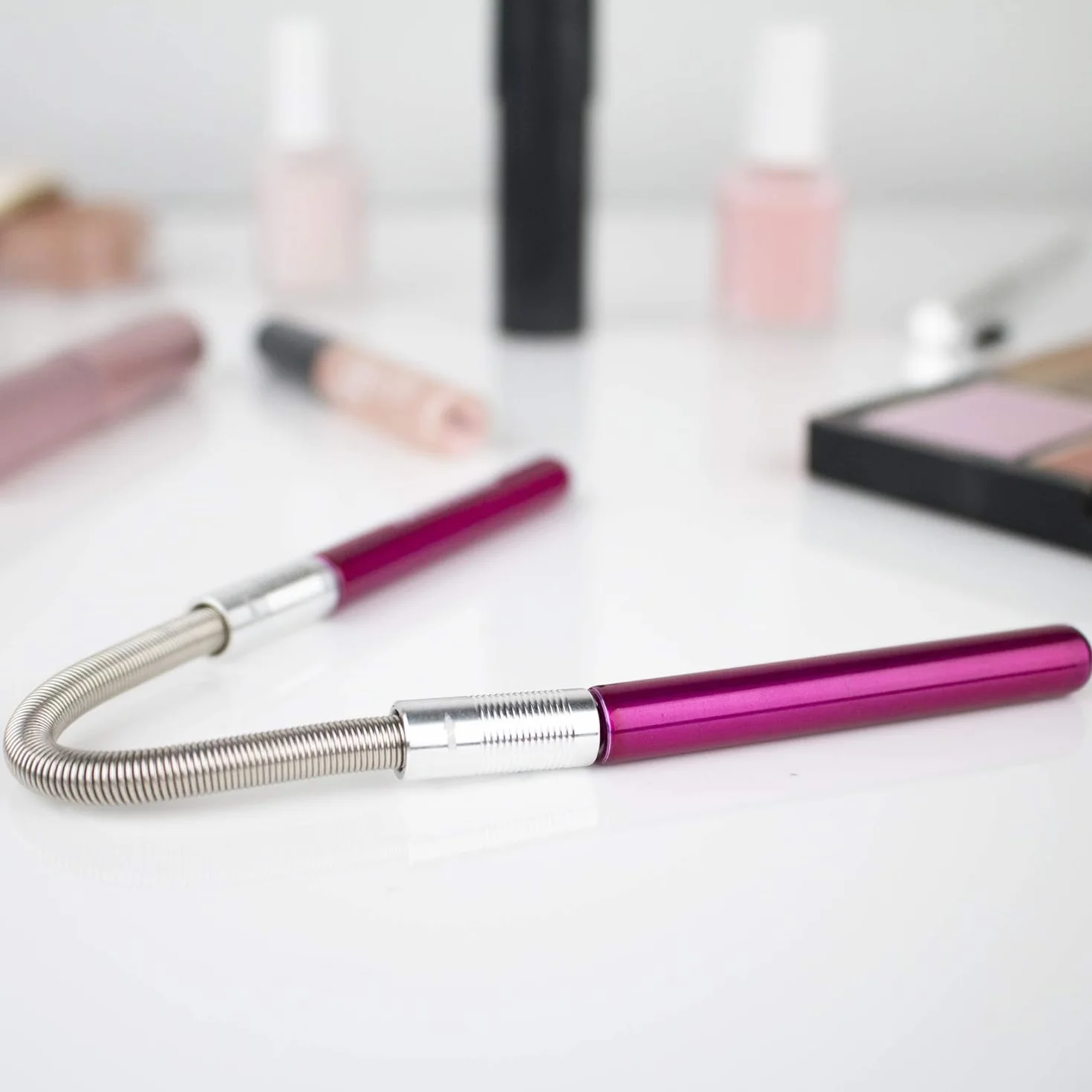 TWEEZERMAN Depiladora facial (depilación ligera, depilación, depiladora smooth finish), rosa