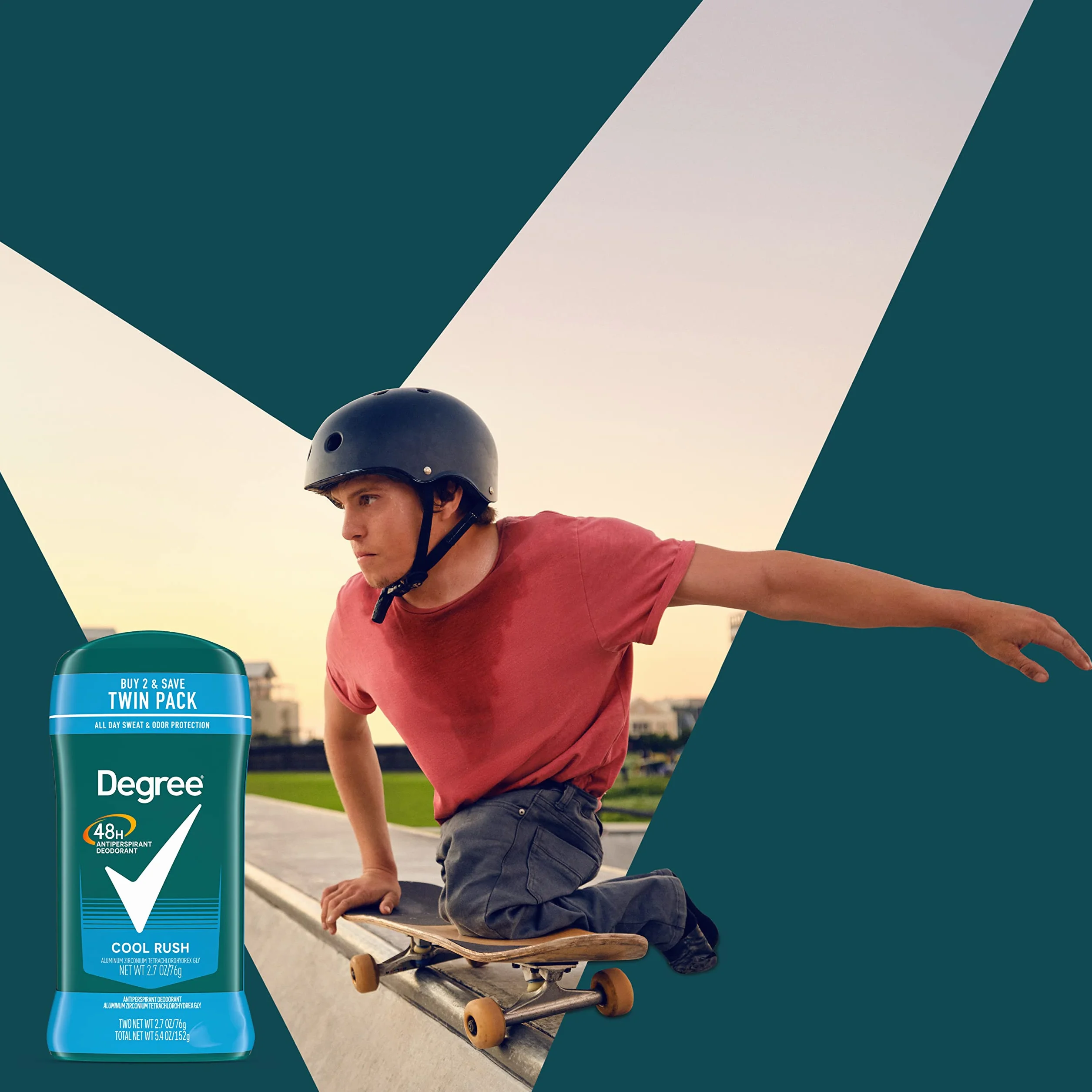 Degree Antiperspirant & Deodorant, Cool Rush - 2.6 oz by Degree