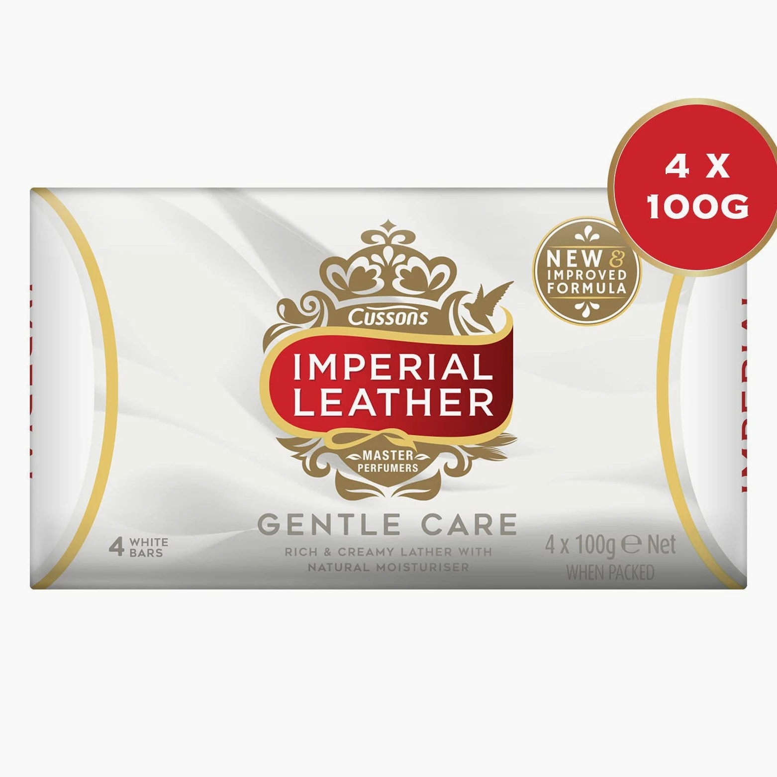 Imperial piel suave Bar Jabón 100 g (Pack de 8, total 32)