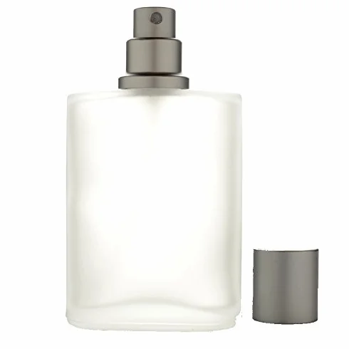 Atomizador de cristal vacío 100 ml, botella para rociar perfume, estilo ahumado