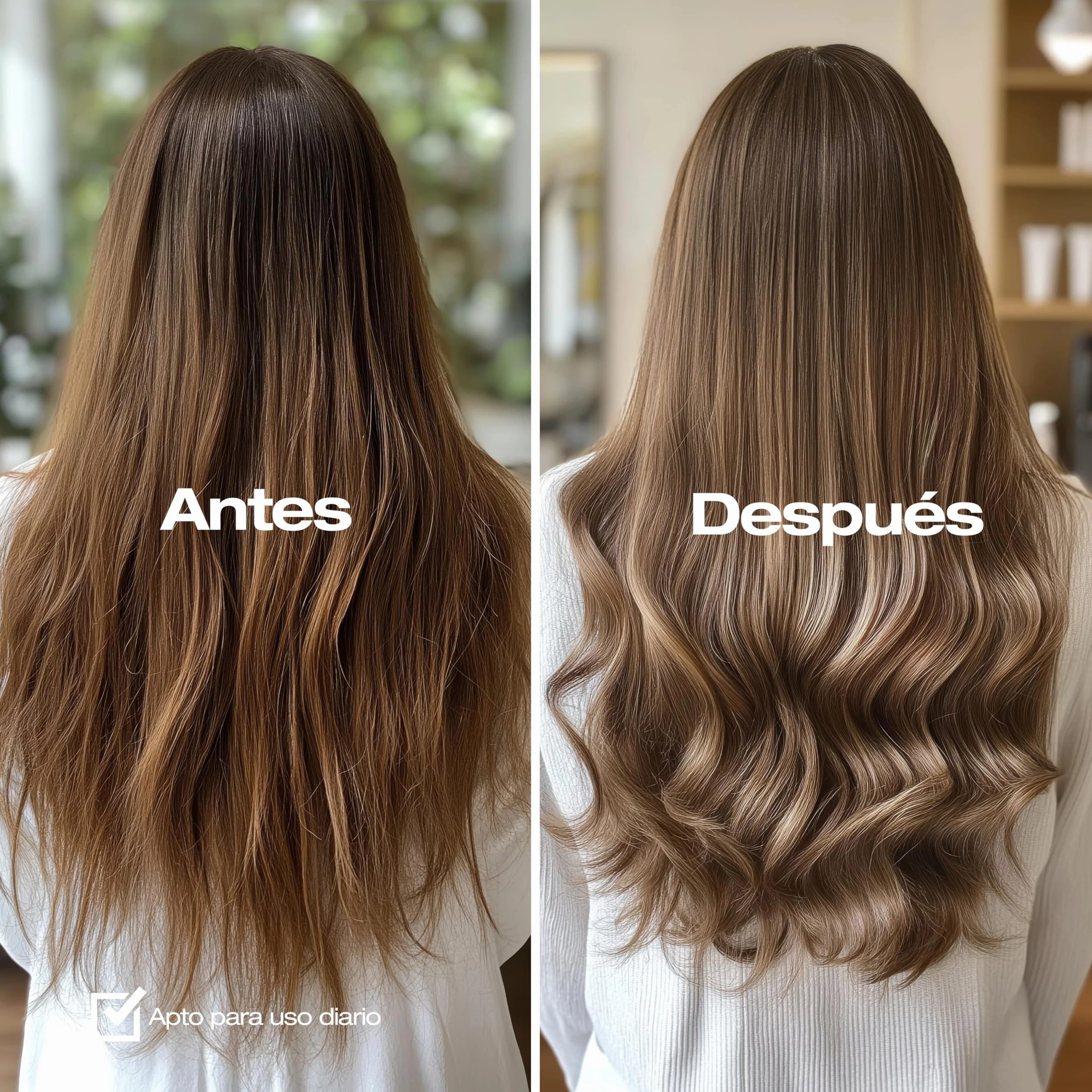 Abril Et Nature Set de Cuidado Capilar Keratin Champú Mascarilla Sérum 550 ml