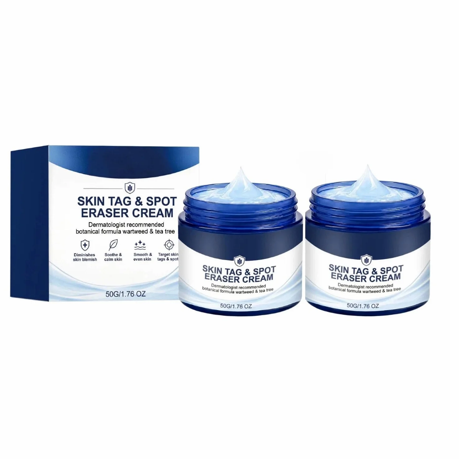 Crema Corporal Hidratante con Alantoína y Árbol de Té para Piel Suave 2PC | Fórmula ligera de cuidado diario que ayuda a mejorar el aspecto de la textura irregular y mantiene la piel hidratada y cómoda