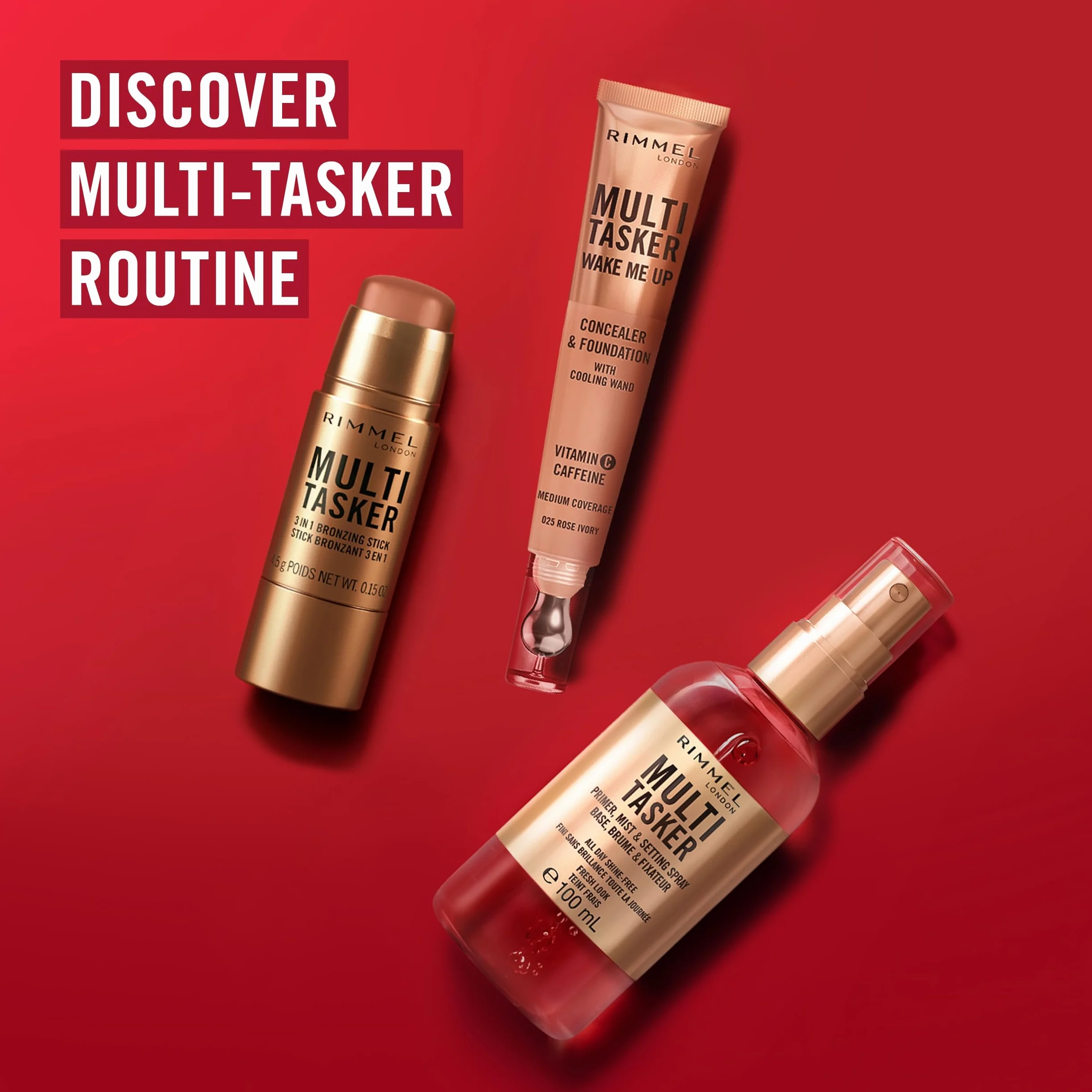 Rimmel London Multitasker Bronzing Stick Medium 002 4,5g