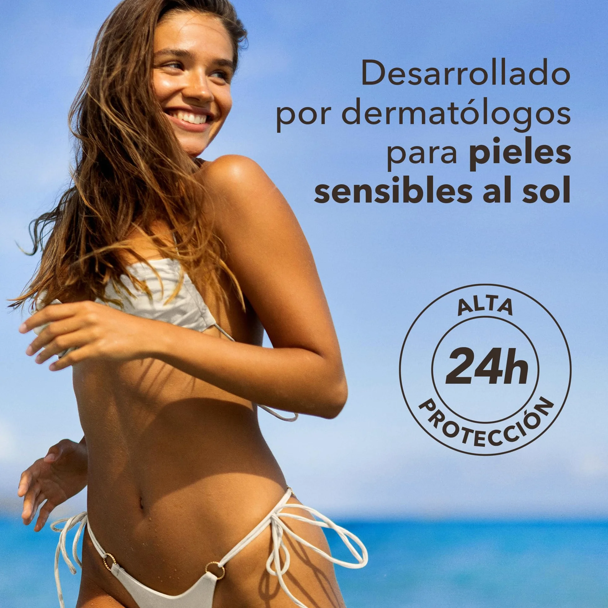 PIZ BUIN Allergy Sun Sensitive Skin Lotion FPS 50 200 ml protector solar corporal FP50 protección solar muy alta para pieles sensibles loción corporal UVA/UVB