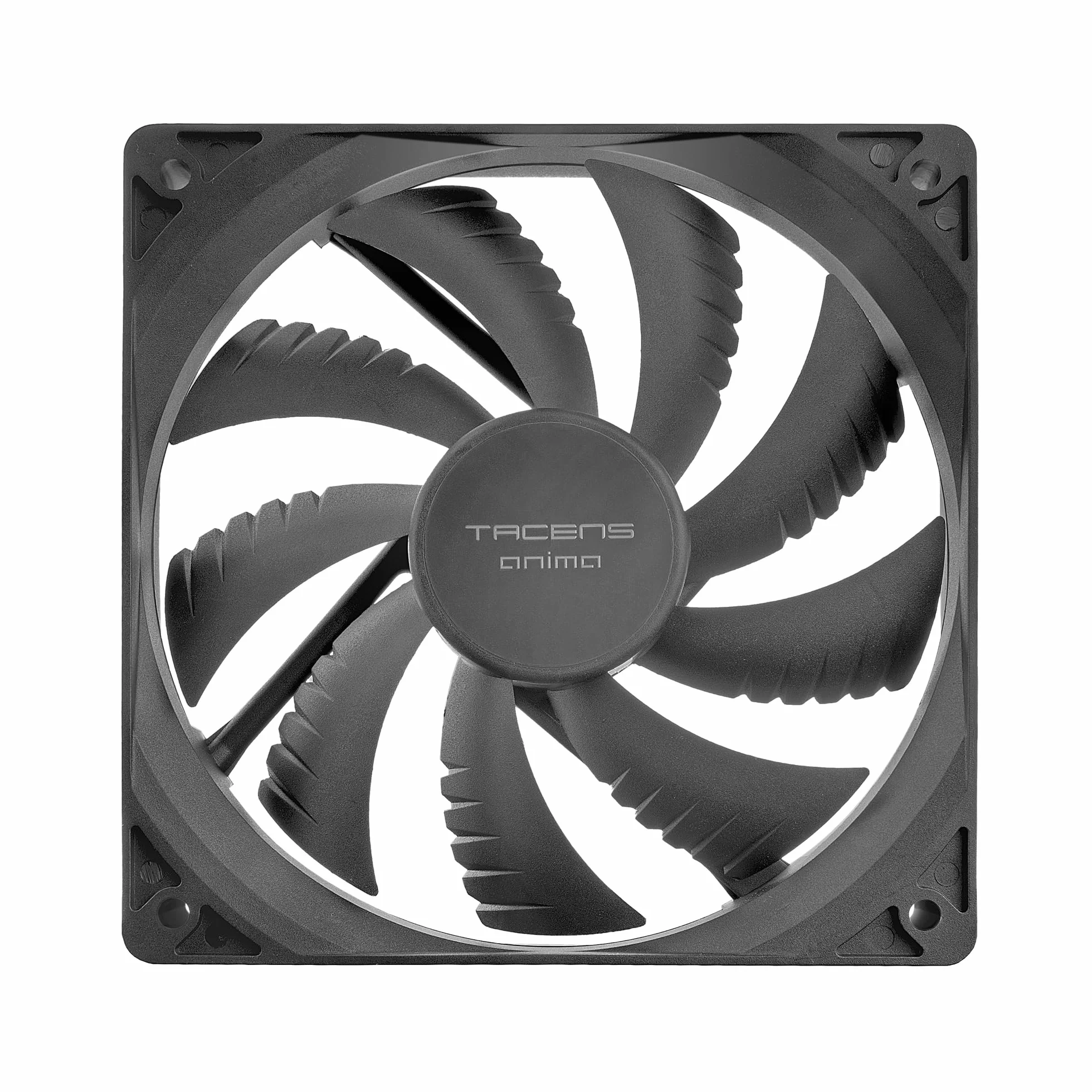 Tacens Anima AF12X2 Kit 2x Ventiladores 120mm Ultrasilencioso Rodamientos FLUXUS Negro