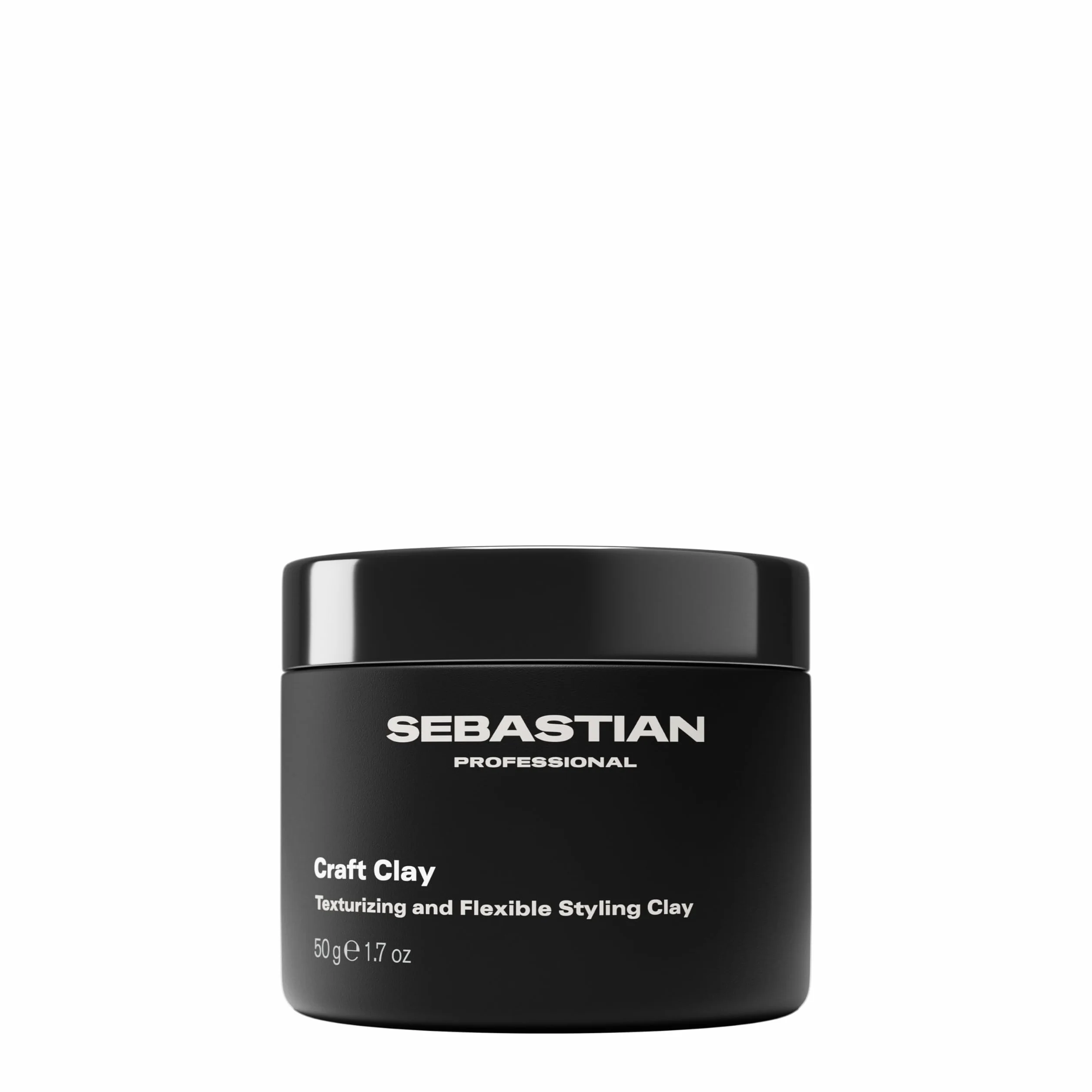 Sebastian Professional Craft Clay Arcilla Mate Texturizador Definidor Cabello Look Natural Fijación Textura Flexible 50g