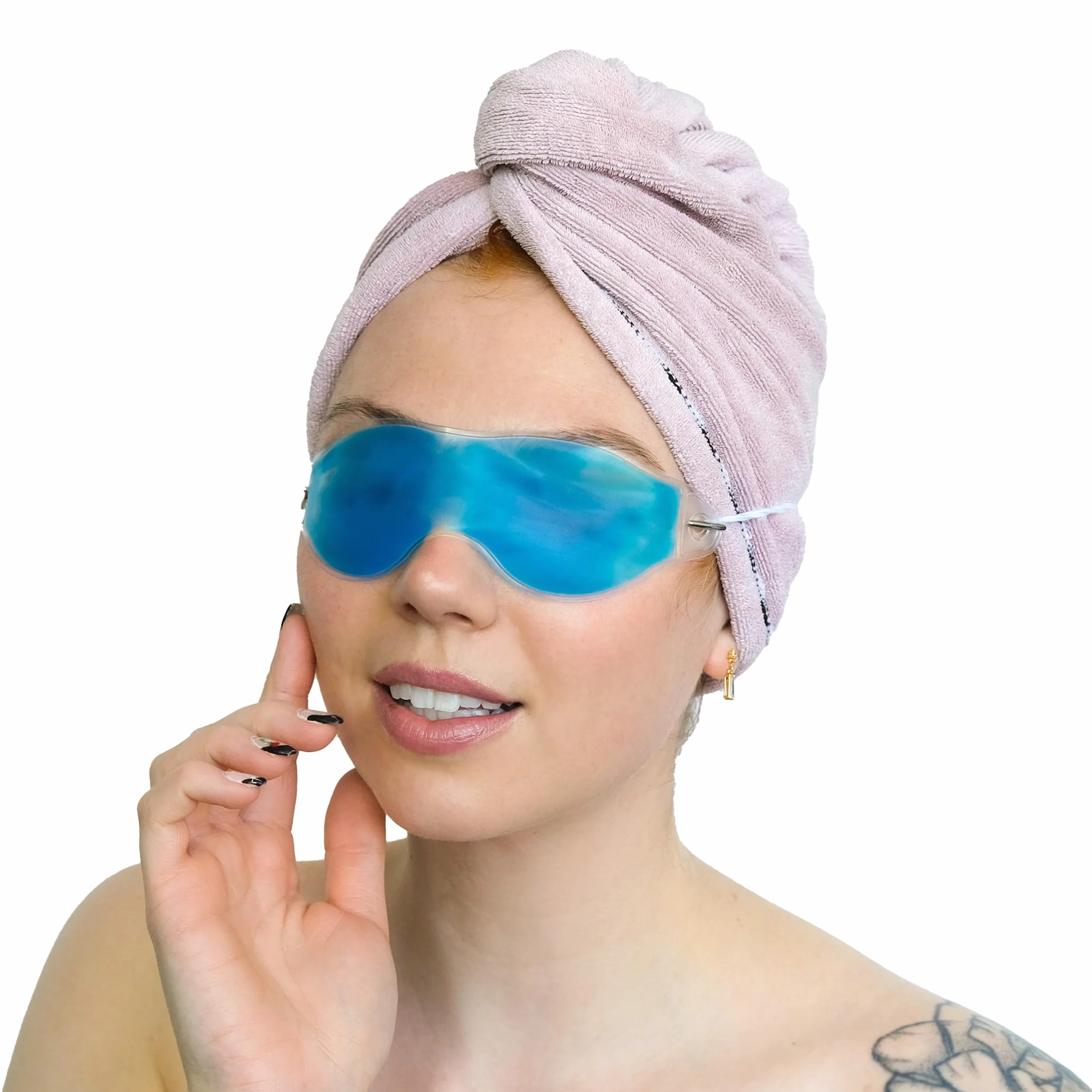 TRIXES Máscara de Gel Fría-Caliente para Ojos Alivio Tensión