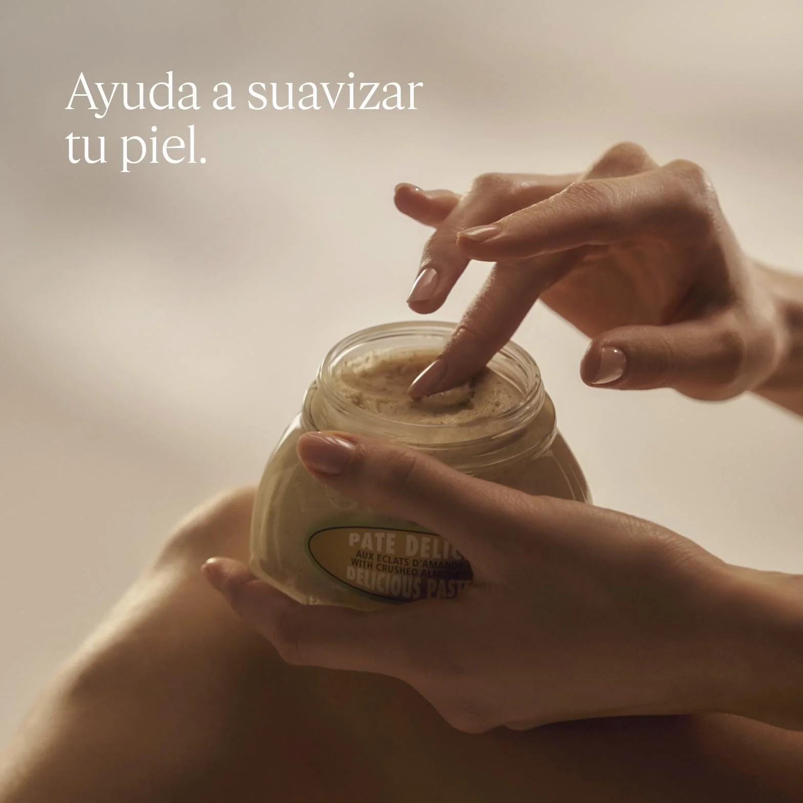 L'OCCITANE - Pâte Délice Exfoliante Corporal Almendra (Amande) - 200 ml - Exfolia y nutre - Fabricado en Francia
