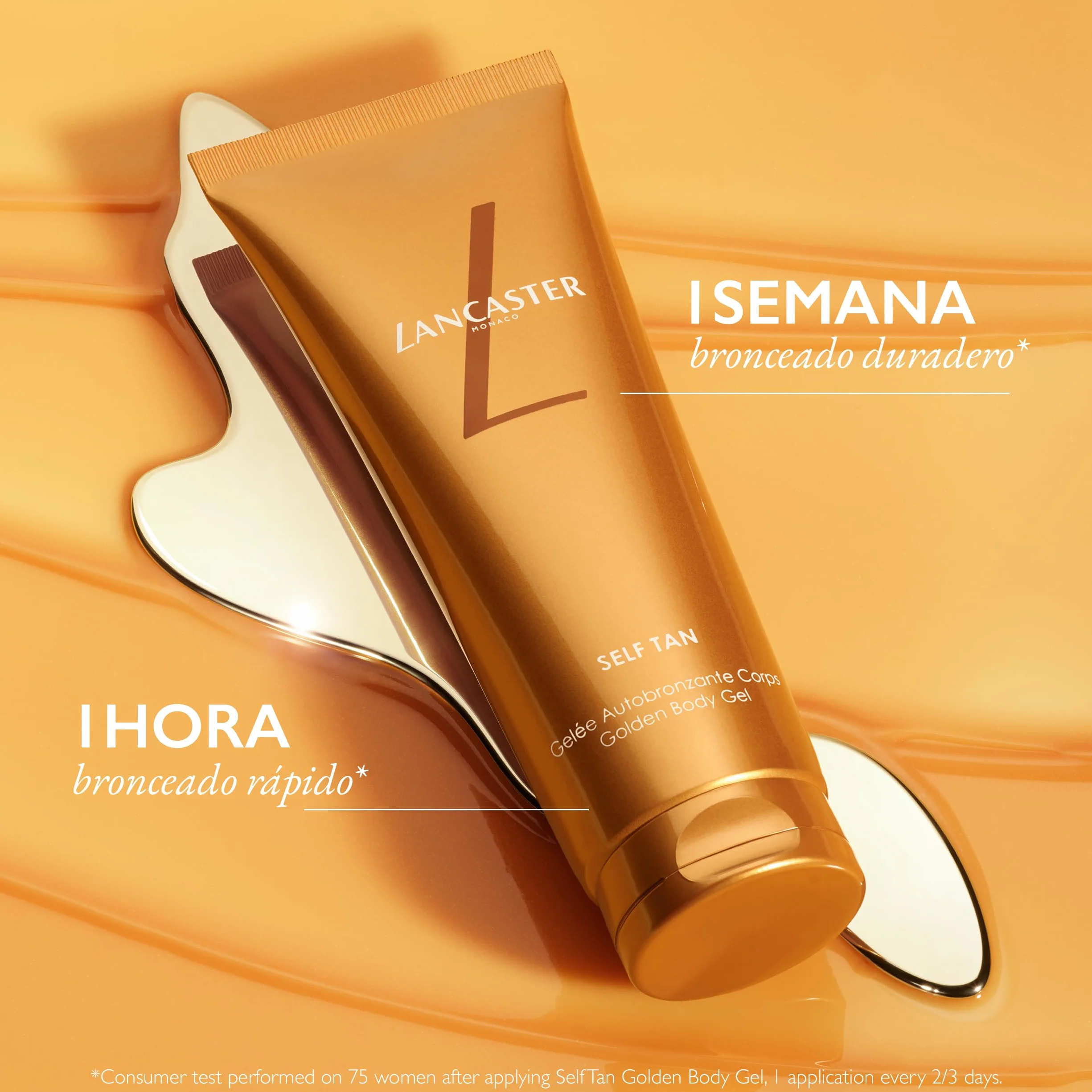 LANCASTER Self Tan Golden Body Gel 125 ml