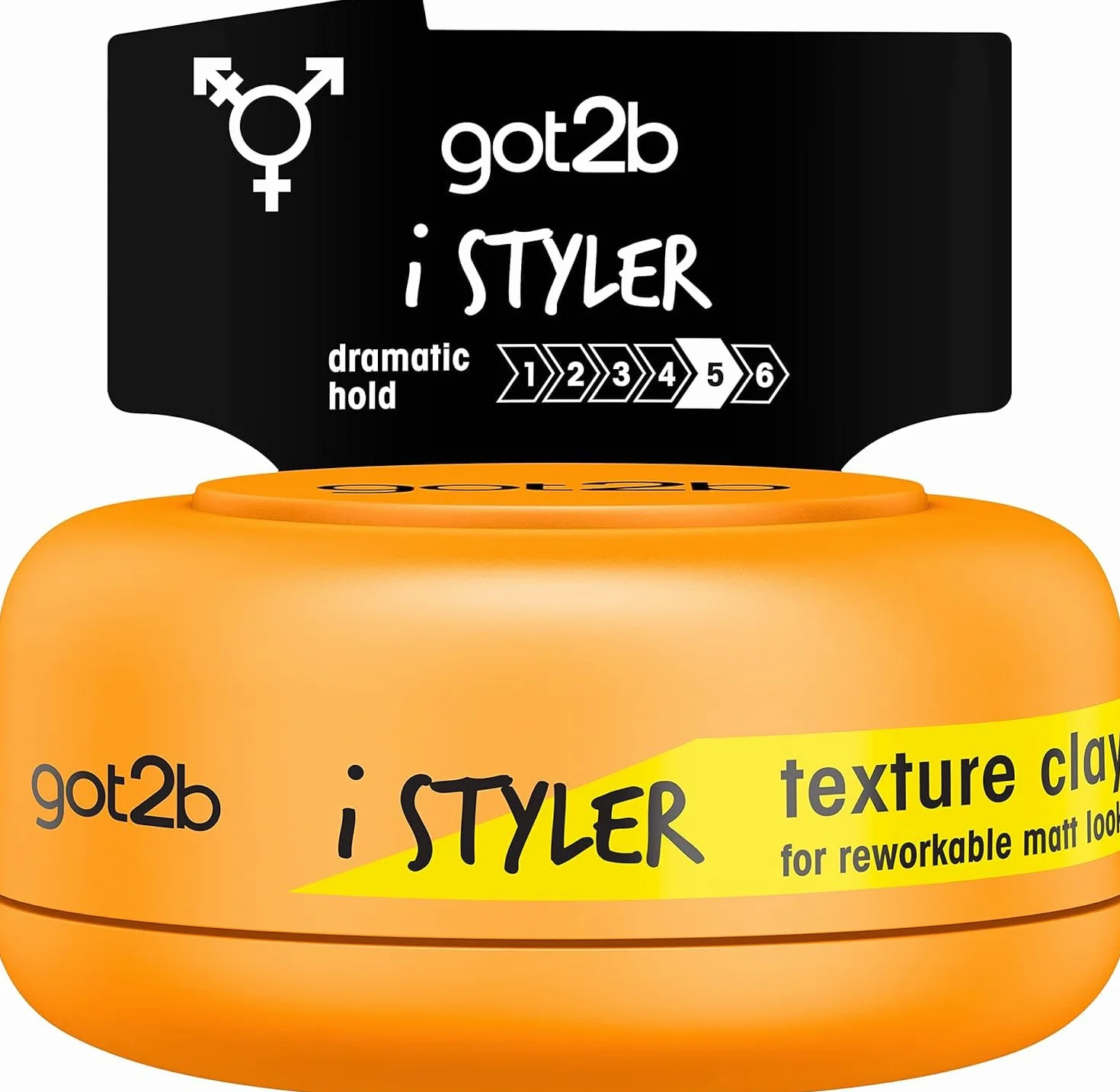 got2b Arcilla Texturizante iStyler 6x75 ml texturizador cabello arcilla moldeador pelo mate fijación nivel 5