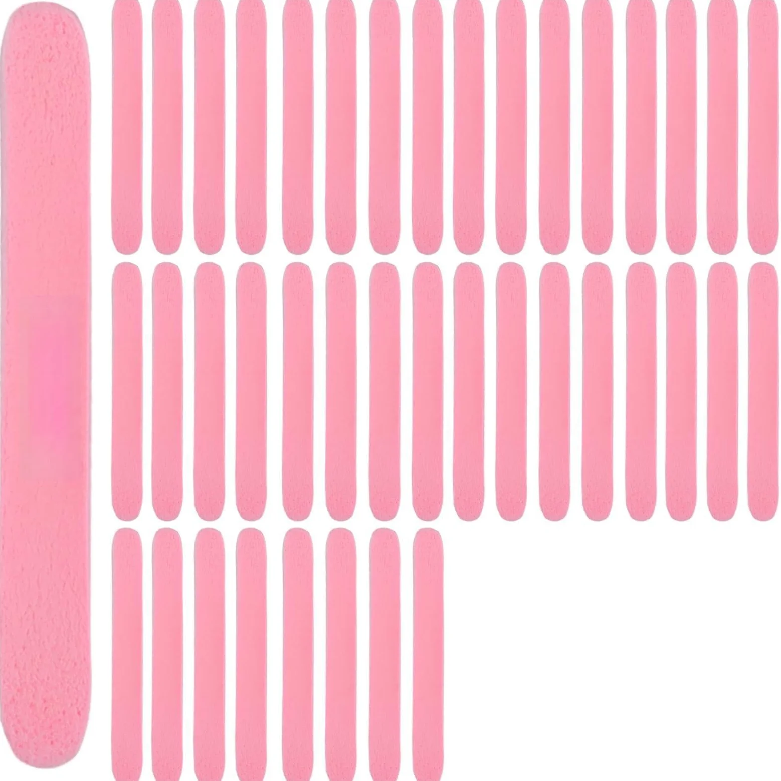 360 esponjas faciales comprimidas, esponjas de maquillaje suaves de PVA para el cuidado diario de la piel y la aplicación, rosa, ampliable a 3.1 pulgadas, forma redonda, ideal para viajes y uso