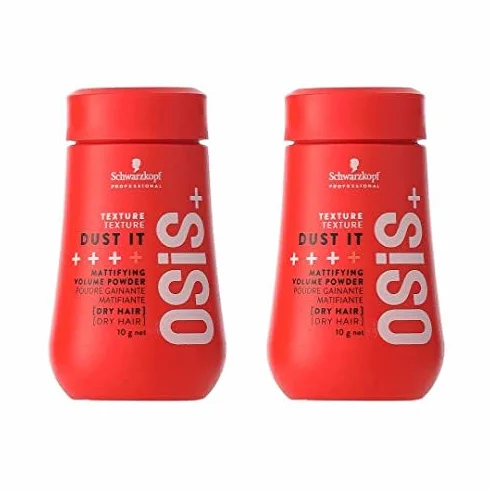 Schwarzkopf Professional OSiS+ Dust it Polvos Matificantes Fijación Fuerte 10g Pack de 2
