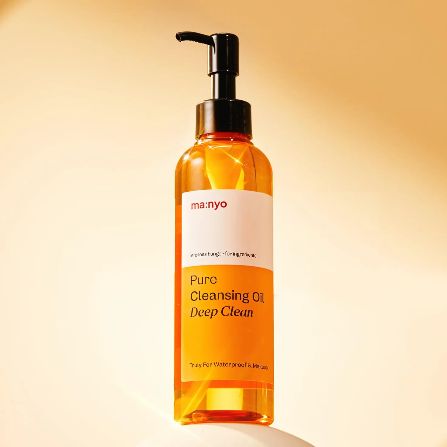 Ma:nyo Aceite Limpiador Facial Coreano para Puntos Negros, Eliminación de Maquillaje con Aceite de Argán, 6.7 fl oz