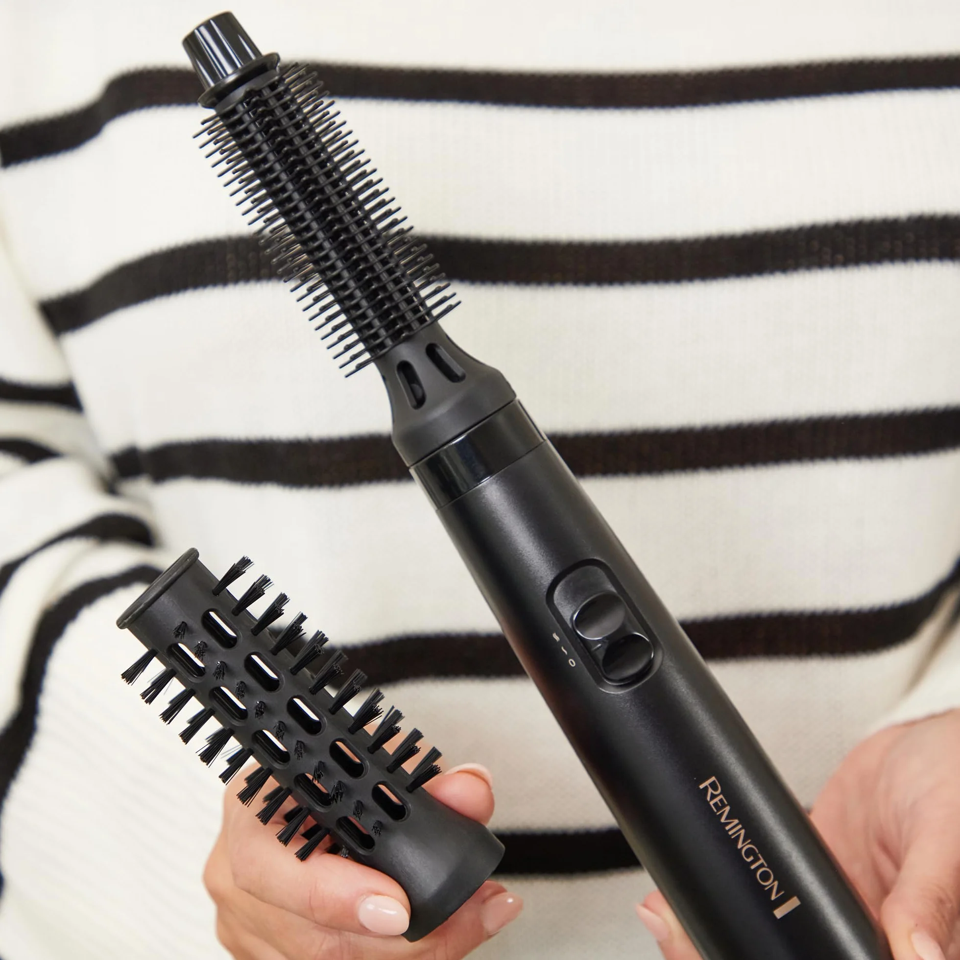 Remington AS7100 Cepillo Secador Aire 400W 2 Temperaturas 2 Velocidades Moldeador Pelo