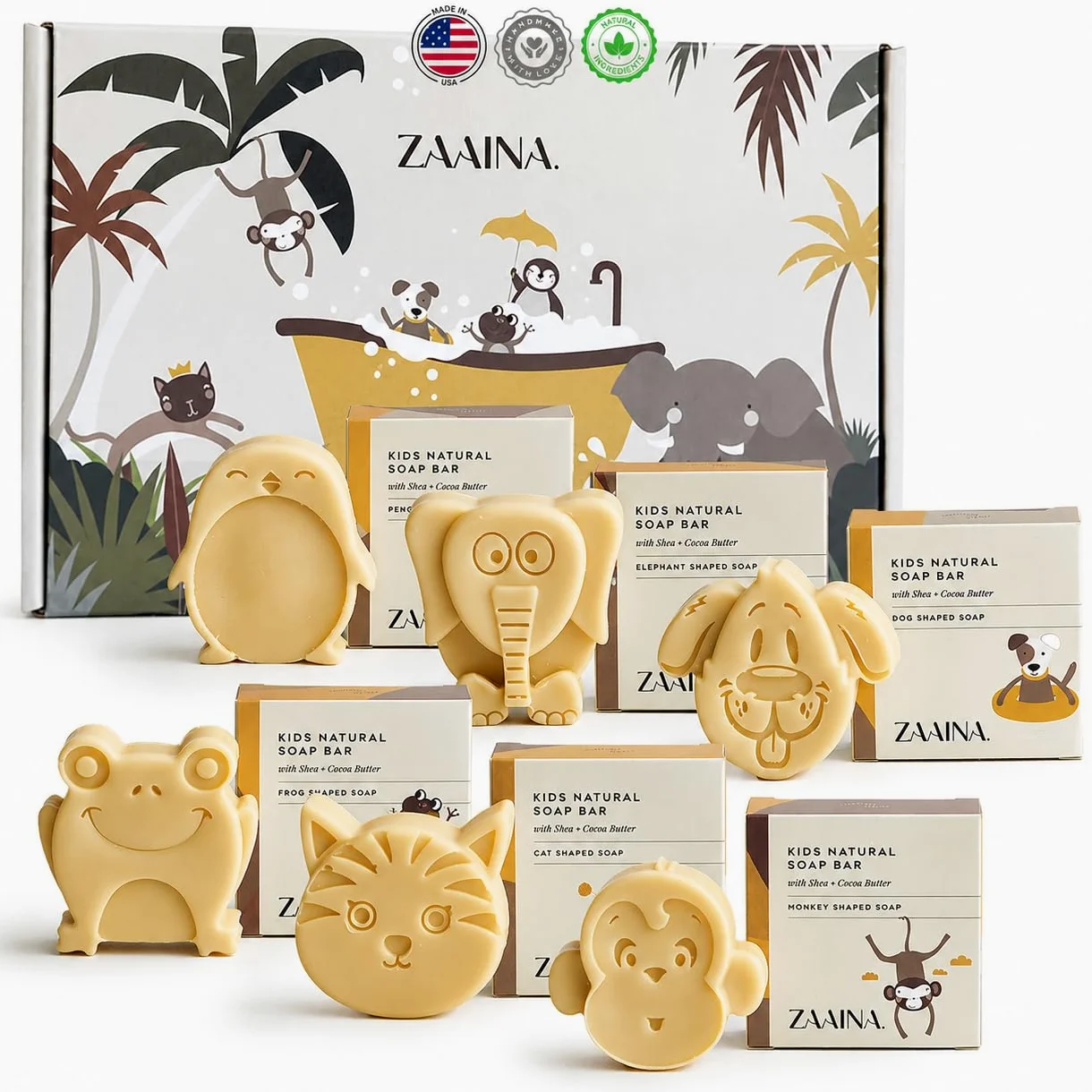 Jabones naturales para niños