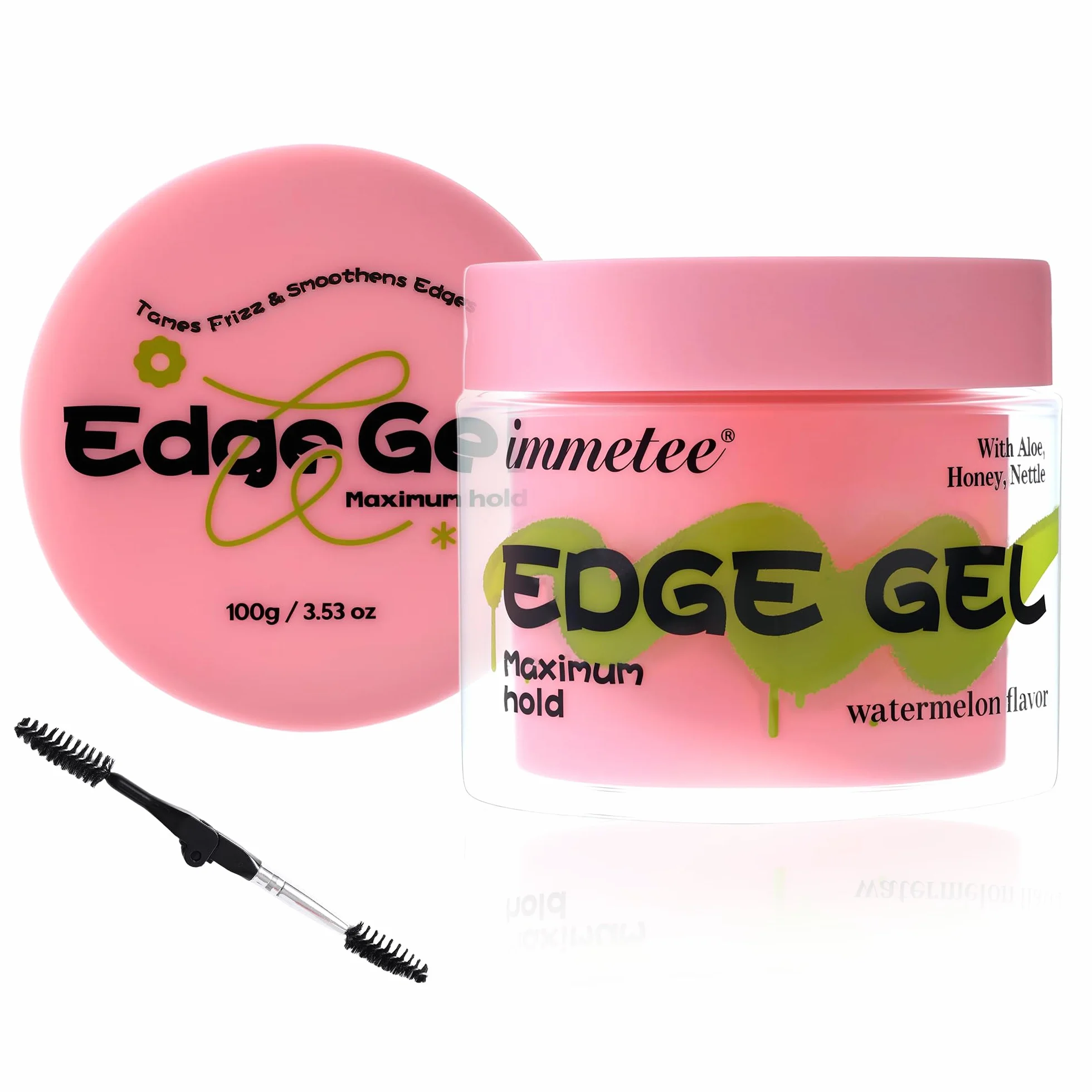 Immetee Edge Control Cabello Hair Gel Hidratante Gel 3 Pack
