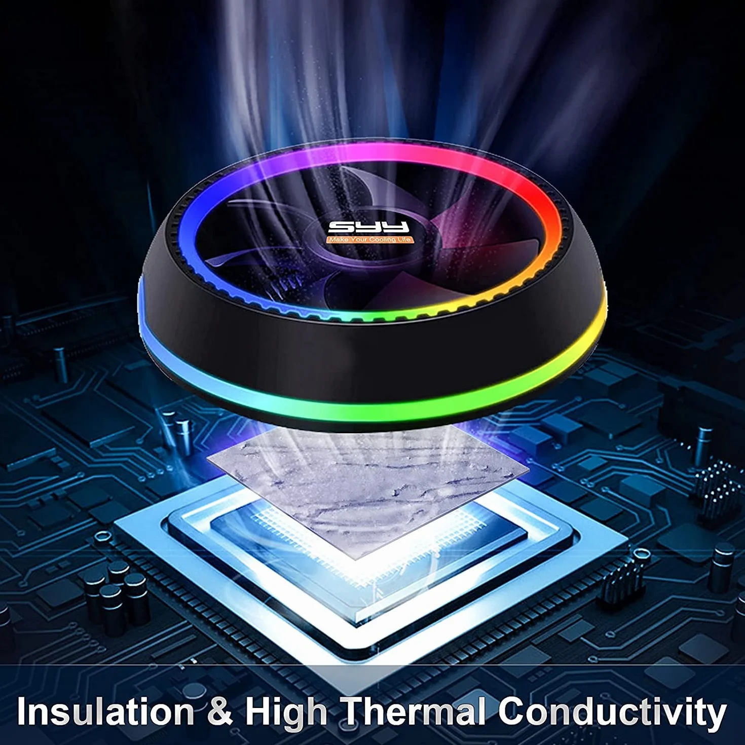 SYY Pasta Térmica 4g Thermal Paste para CPU Procesador IC Enfriadores